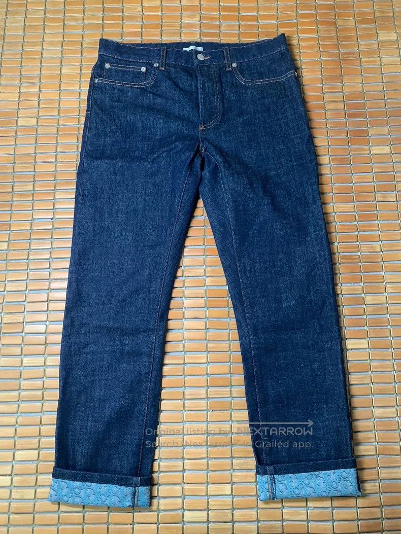 Dior Dior Jeans with all-over print at the hem Size US 30 / EU 46 - 2 Thumbnail