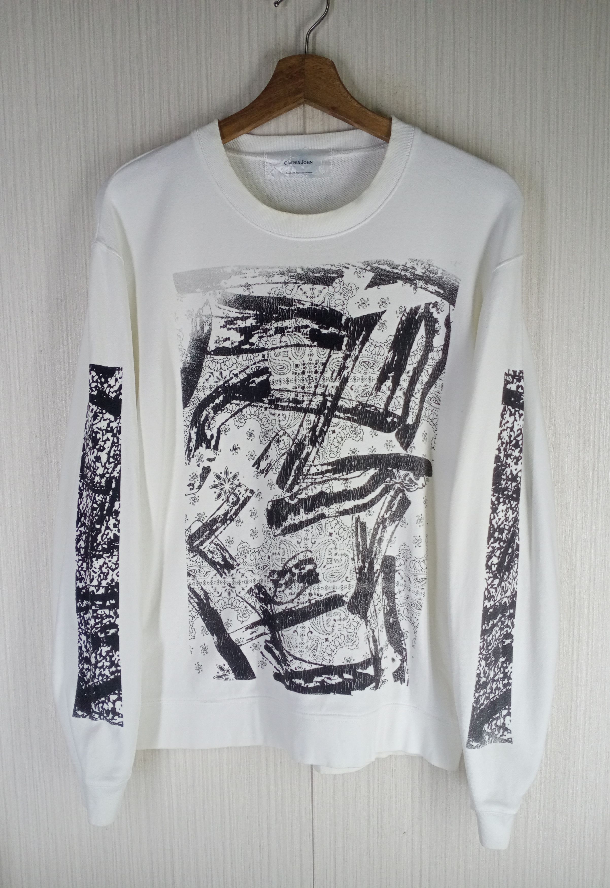 Japanese Brand Rare Vintage Casper John Aiver Crewneck Sweatshirt Size US M / EU 48-50 / 2 - 1 Thumbnail