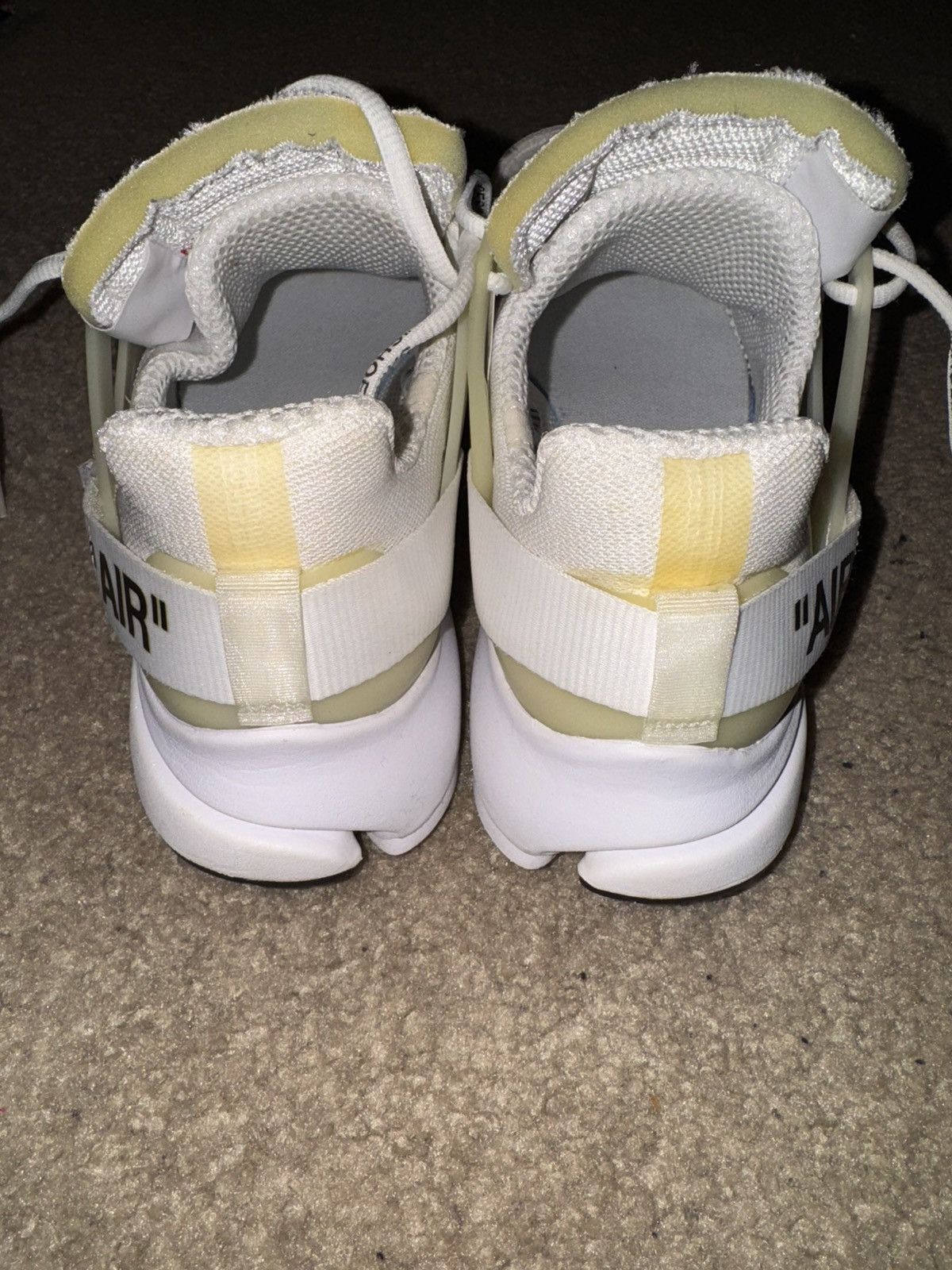 Nike × Off-White Off-White X Air Presto 'White' Size US 8.5 / EU 41-42 - 4 Thumbnail