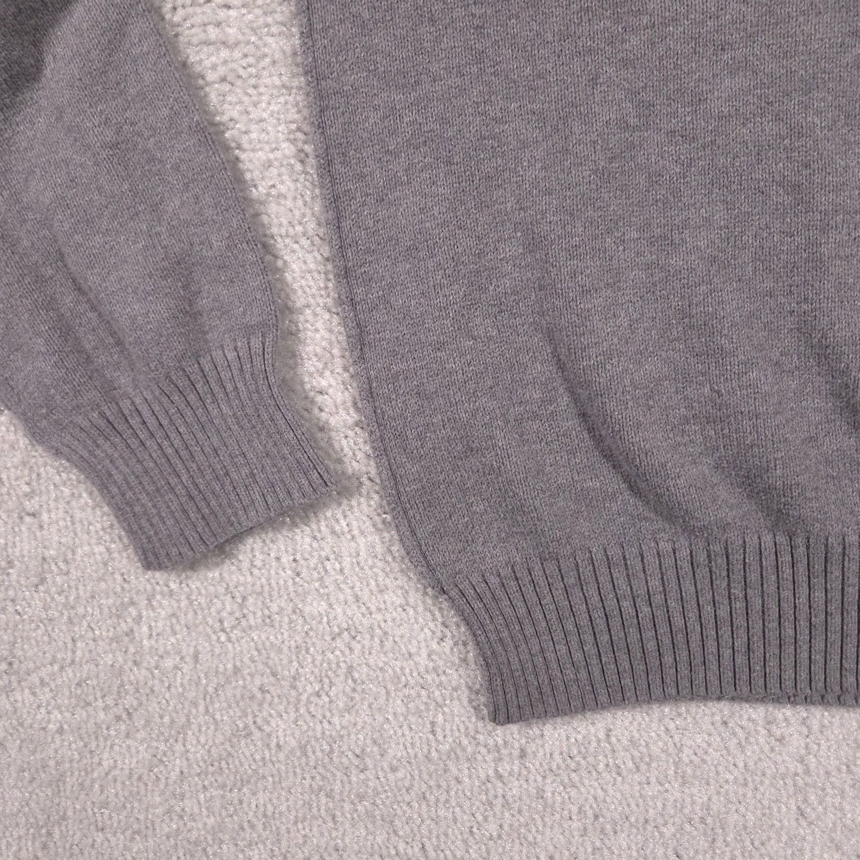 Aeropostale Aeropostale Sweater Womens Medium Gray Cotton Crewneck Pullover Long Sleeve Logo Size M / US 6-8 / IT 42-44 - 5 Thumbnail