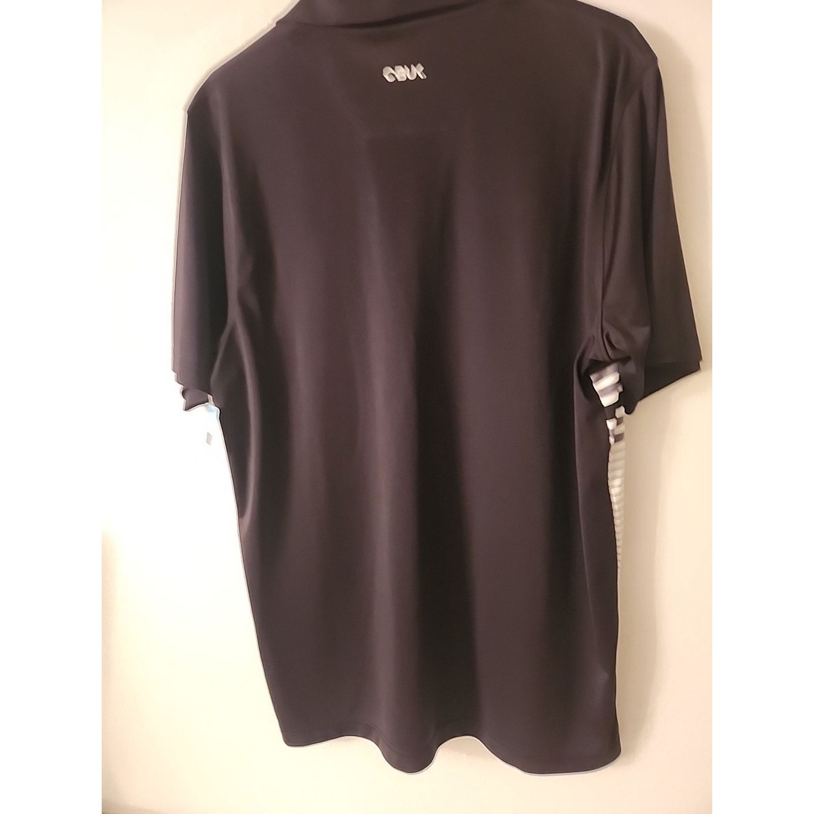 Other Corona Multicolor Golf Polo Black and Striped Mens dry fit Size US L / EU 52-54 / 3 - 8 Thumbnail