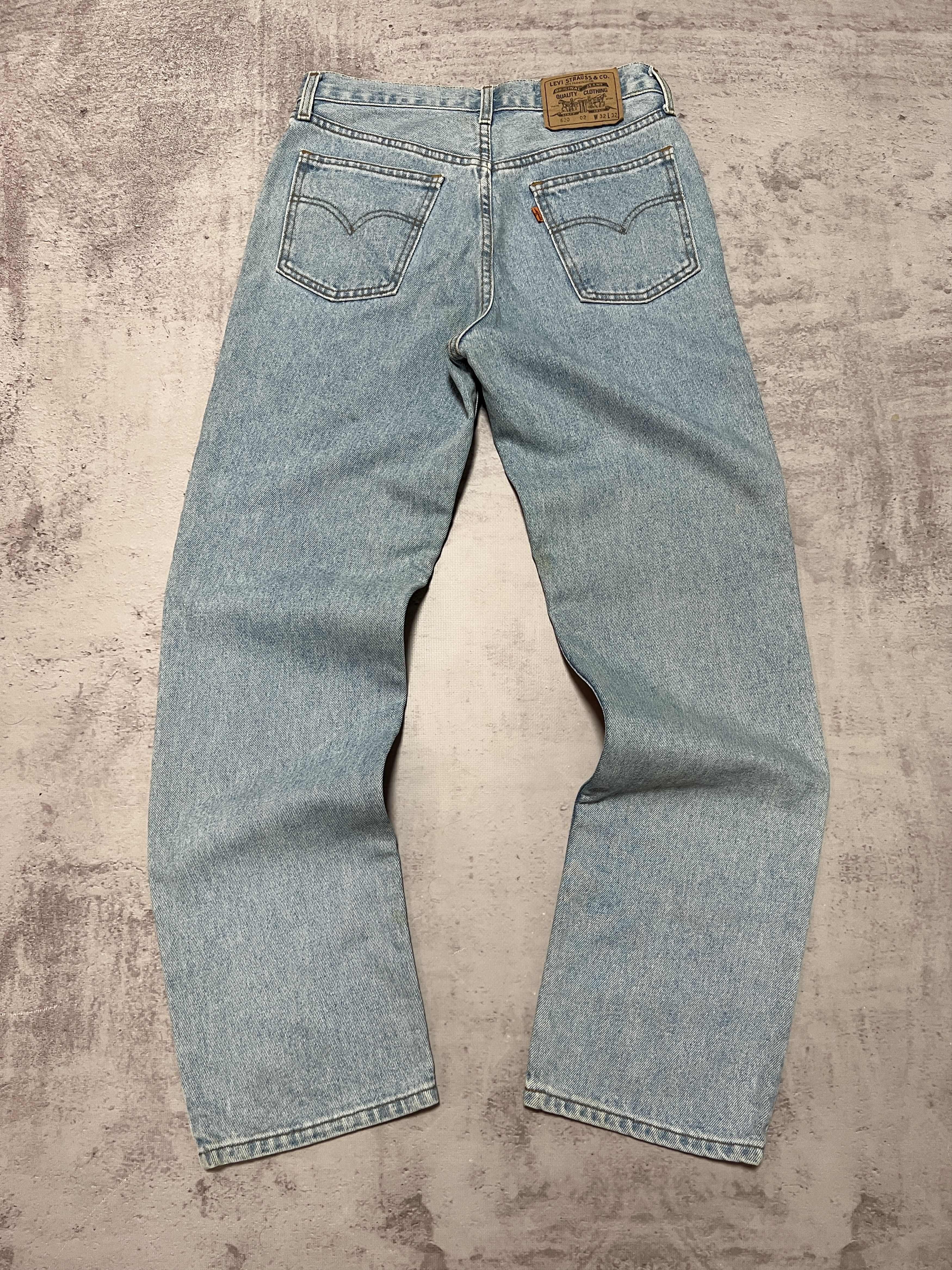 Levi's Vintage 90s Levis 630 Washed Denim Jeans size W32 L32 Size 32" / US 10 / IT 46 - 1 Thumbnail