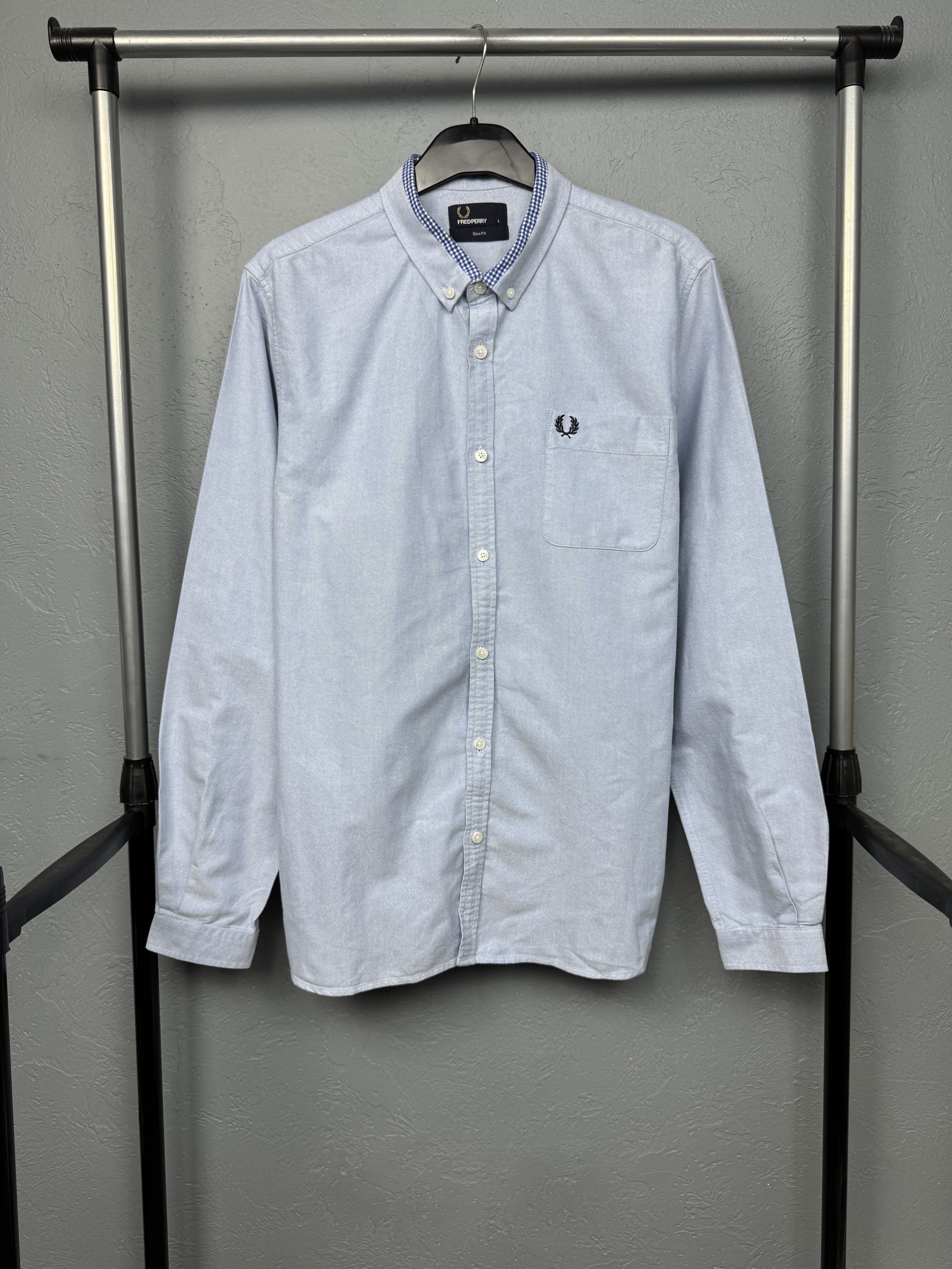 Fred Perry Fred Perry Vintage Mens Long Sleeve Shirt Size US L / EU 52-54 / 3 - 1 Thumbnail
