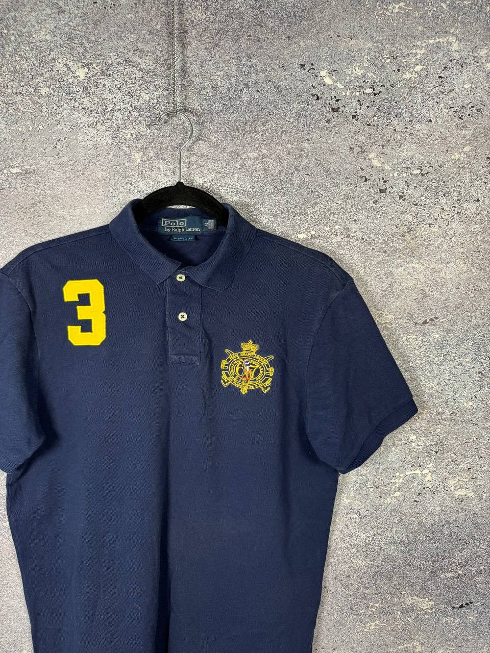 Polo Ralph Lauren × Vintage Polo Ralph Lauren Men's Equestrian Horse Crest Polo Rugby #3 Size US M / EU 48-50 / 2 - 2 Thumbnail