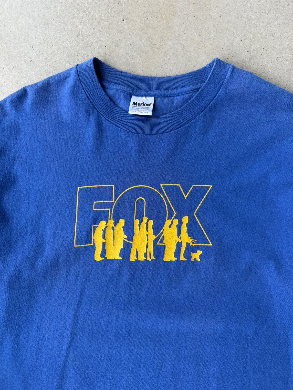 Vintage Vintage 90s Fox TV Los Angeles AIDS Walk T-Shirt Size US L / EU 52-54 / 3 - 3 Thumbnail