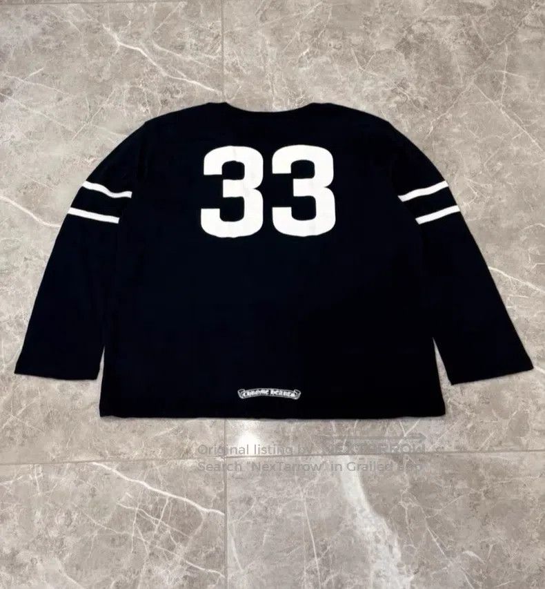 Chrome Hearts CHROME HEARTS Size S Skating Series 33 Black Long Sleeve Size S / US 4 / IT 40 - 1 Thumbnail