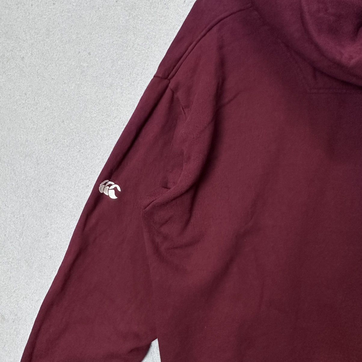 Canterbury of New Zealand Canterbury Rugby Hoodie Maroon Y2K Era Japan Market Size US XL / EU 56 / 4 - 5 Thumbnail