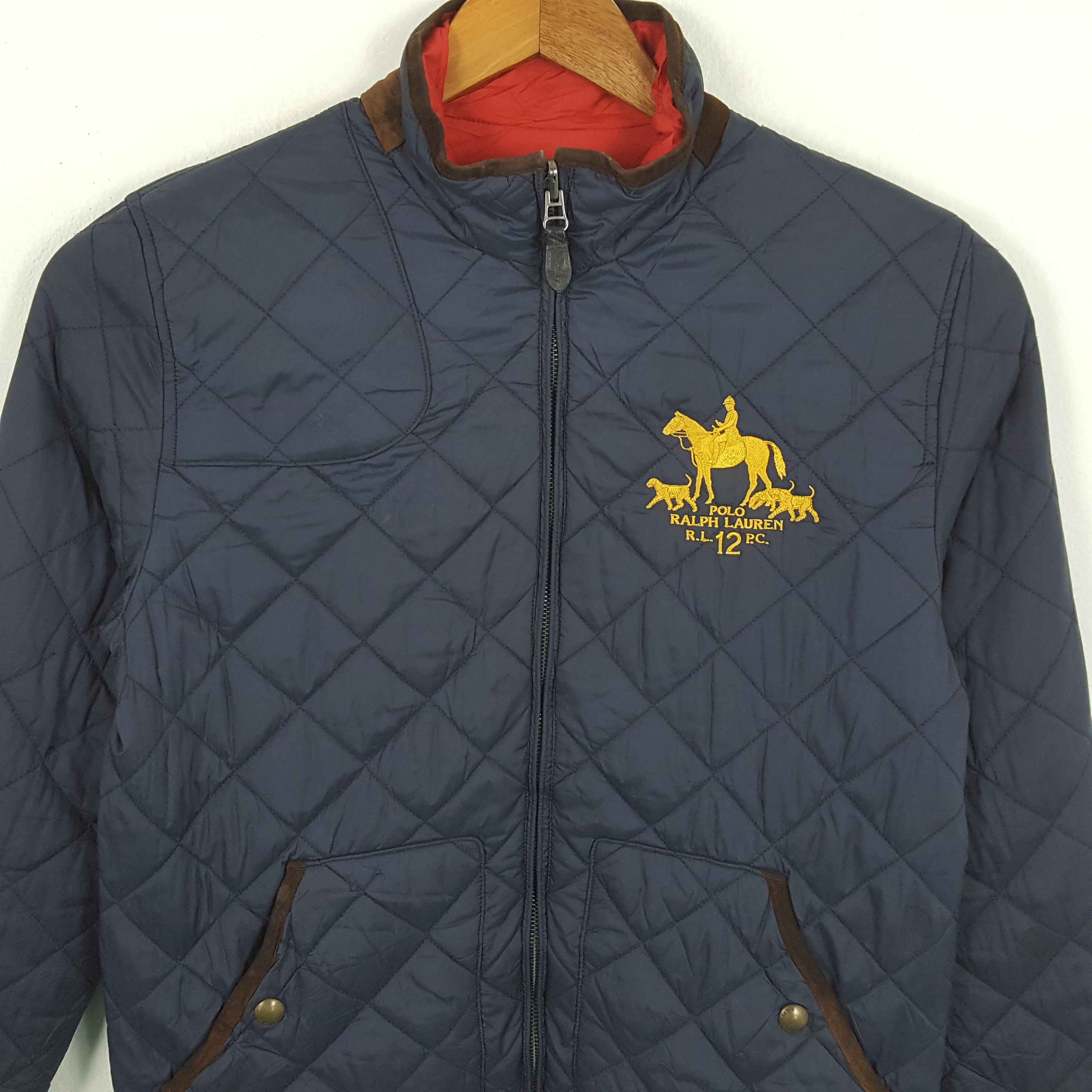 Polo Ralph Lauren × Vintage Vintage POLO by RALPH LAUREN Fashion Brand Reversible Jacket Size US S / EU 44-46 / 1 - 2 Thumbnail