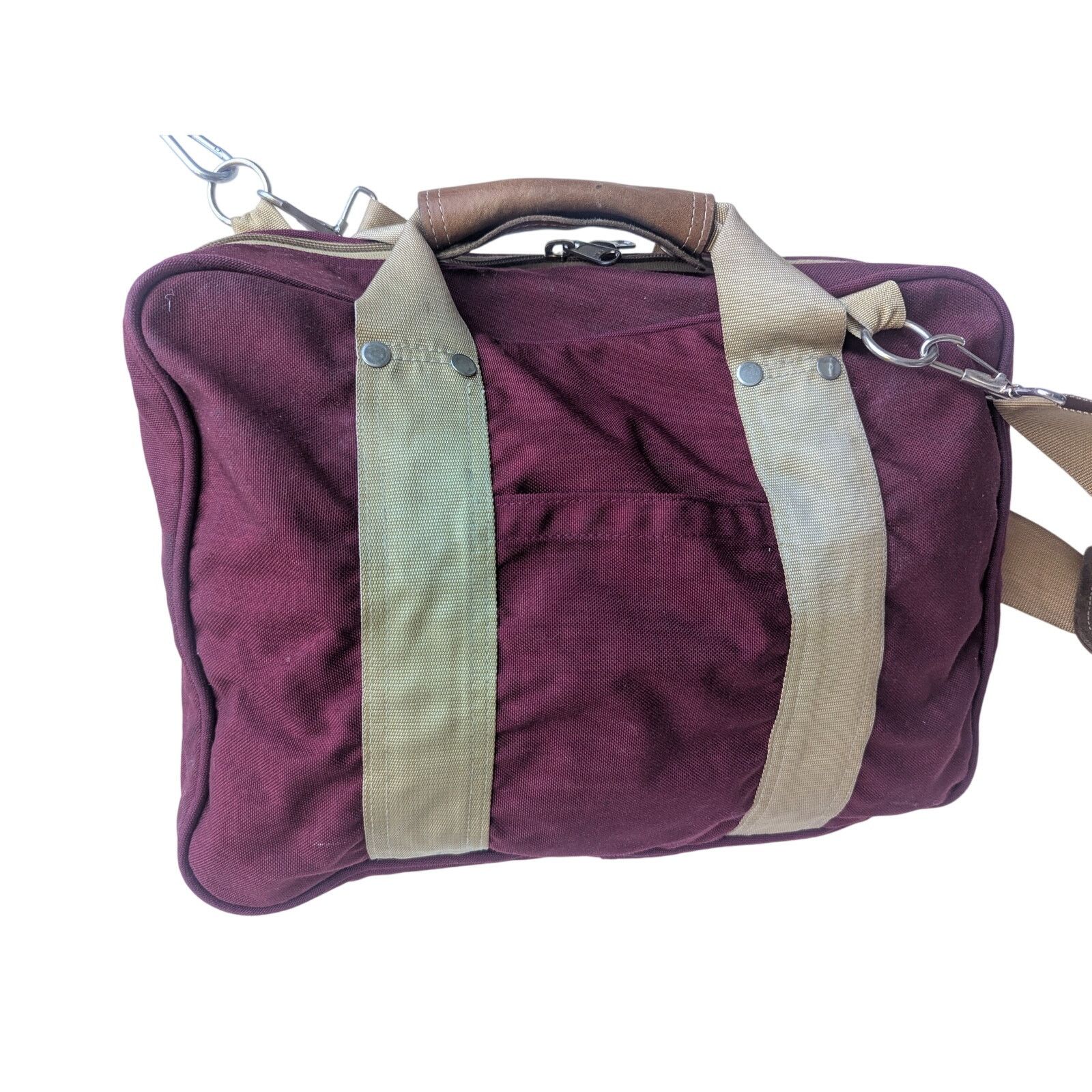 The North Face Northface Brown Label Briefcase/Messenger Bag [Maroon] Size ONE SIZE - 9 Thumbnail