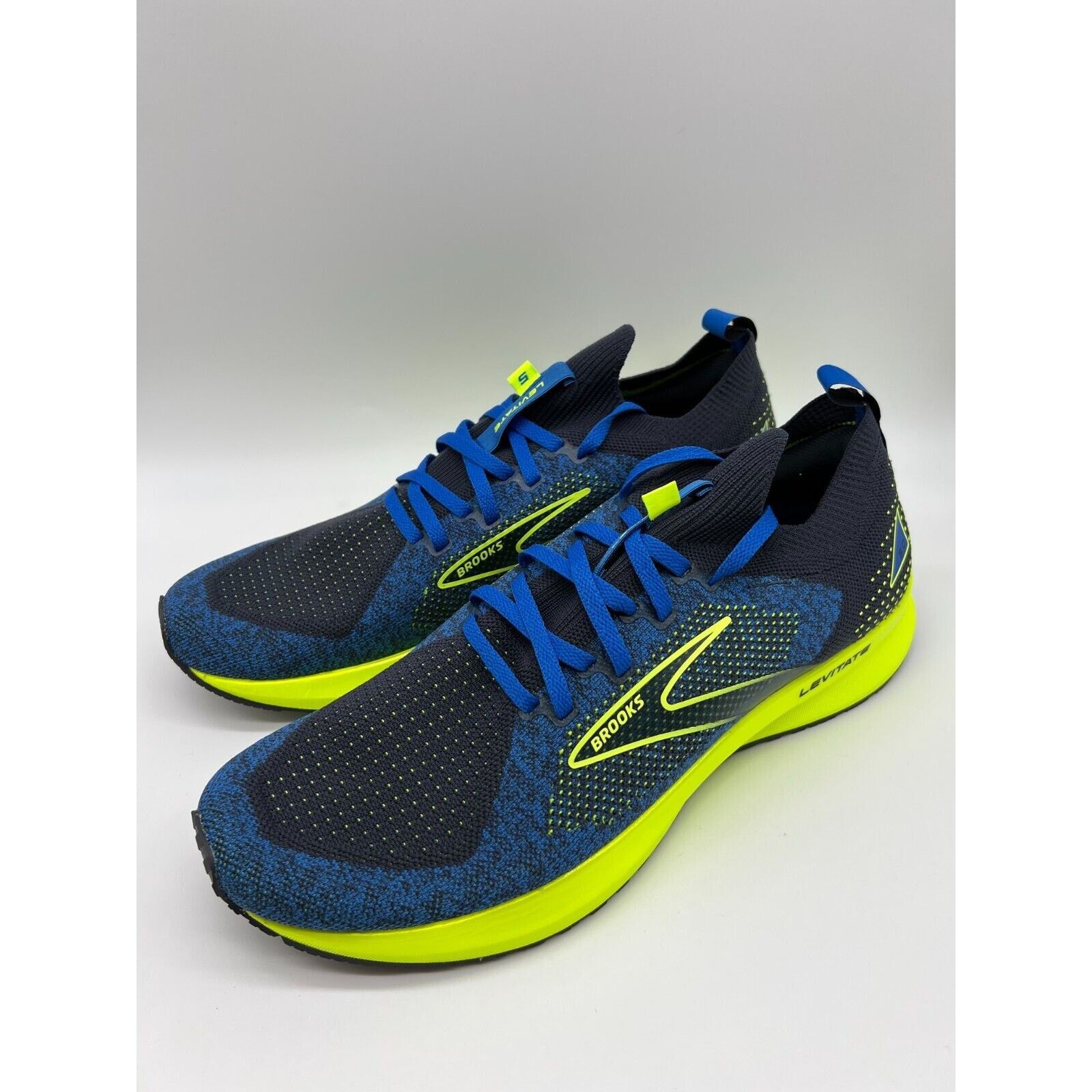 Brooks Brooks Levitate Stealthfit 5 Blue Running Men 10.5D Size US 10.5 / EU 43-44 - 8 Thumbnail