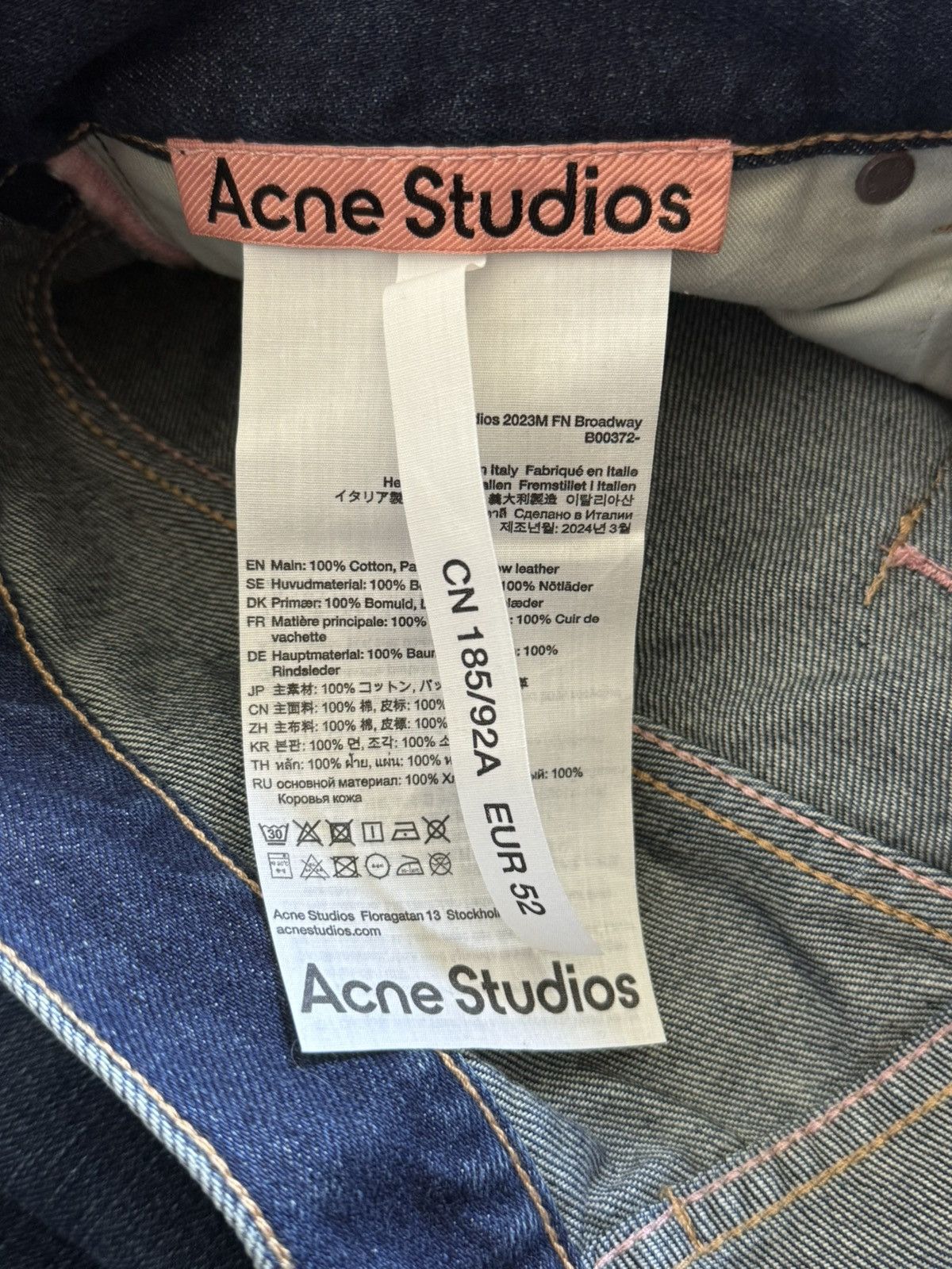 Acne Studios NWT - 2023M Broadway Size US 34 / EU 50 - 6 Thumbnail