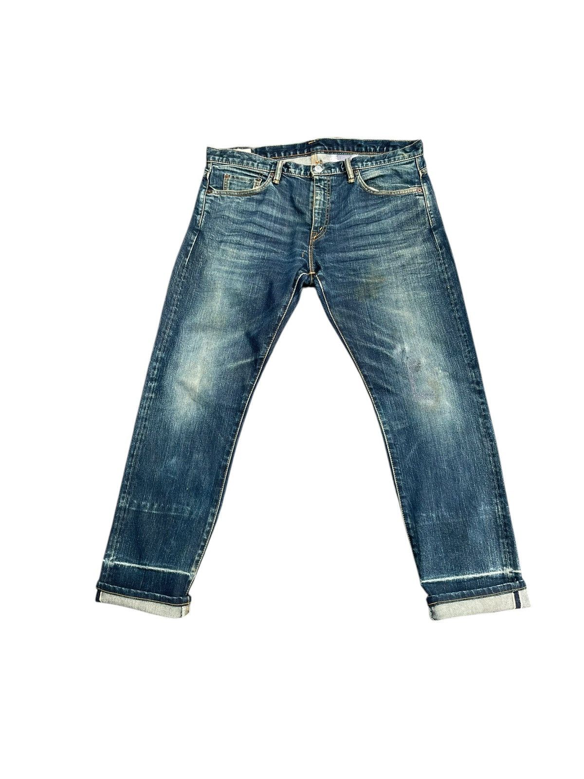 Japanese Brand Ships Redline Selvedge Denim Size US 36 / EU 52 - 1 Thumbnail