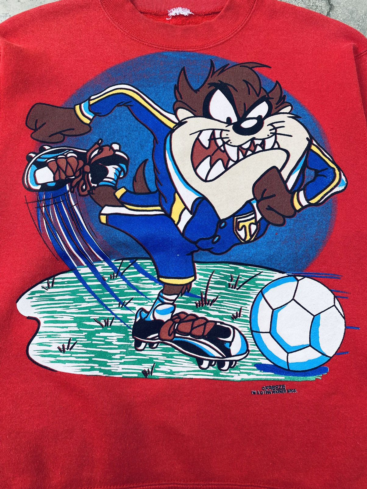 Vintage Vintage 90s Freeze Warner Bros Sweatshirt Size US S / EU 44-46 / 1 - 3 Thumbnail