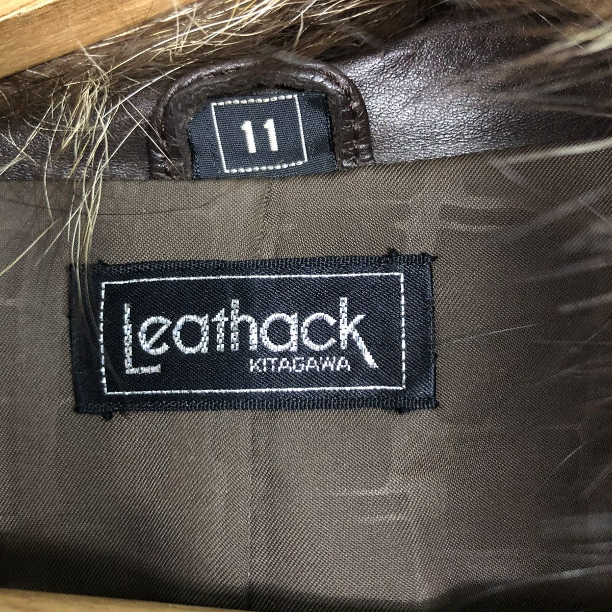 Vintage 🔥VINTAGE LEATHER LONG JACKET MINK FUR COLLAR LEATHACK JAPAN Size M / US 6-8 / IT 42-44 - 17 Thumbnail