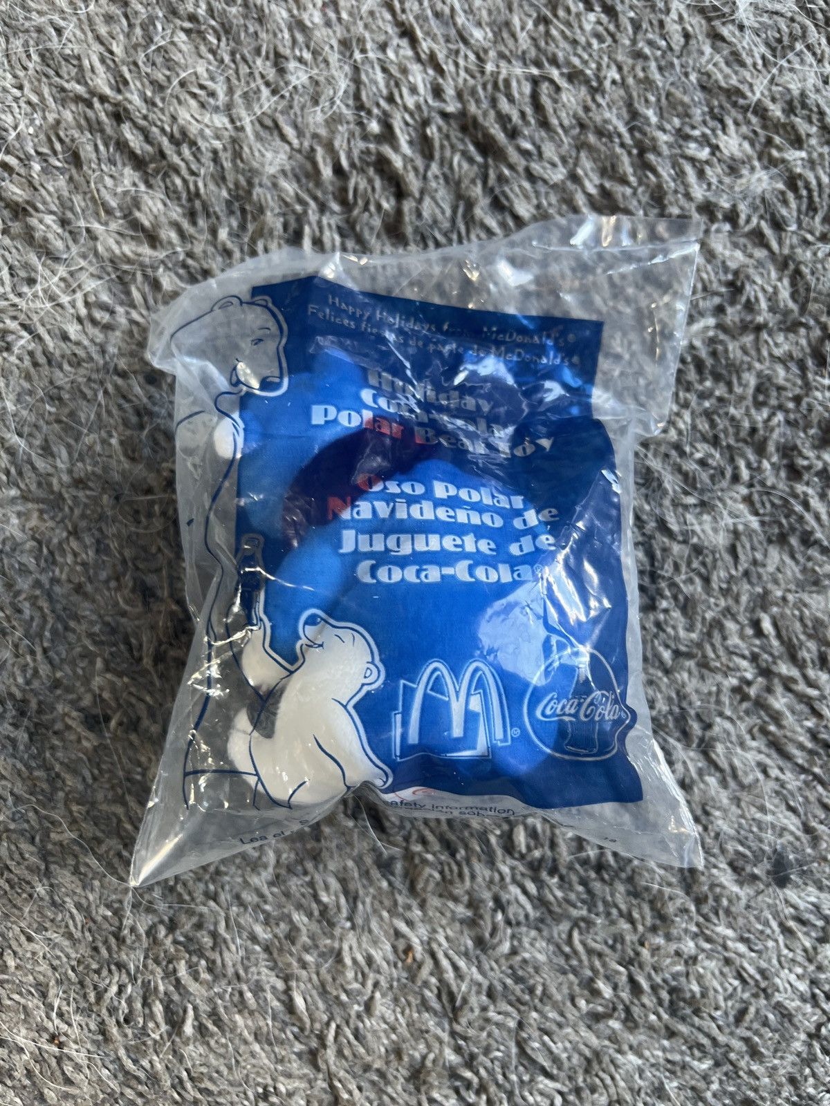 Coca Cola 2002 McDonald’s Coca-Cola Holiday Coca-Cola Polar Bear Toy Size ONE SIZE - 1 Thumbnail