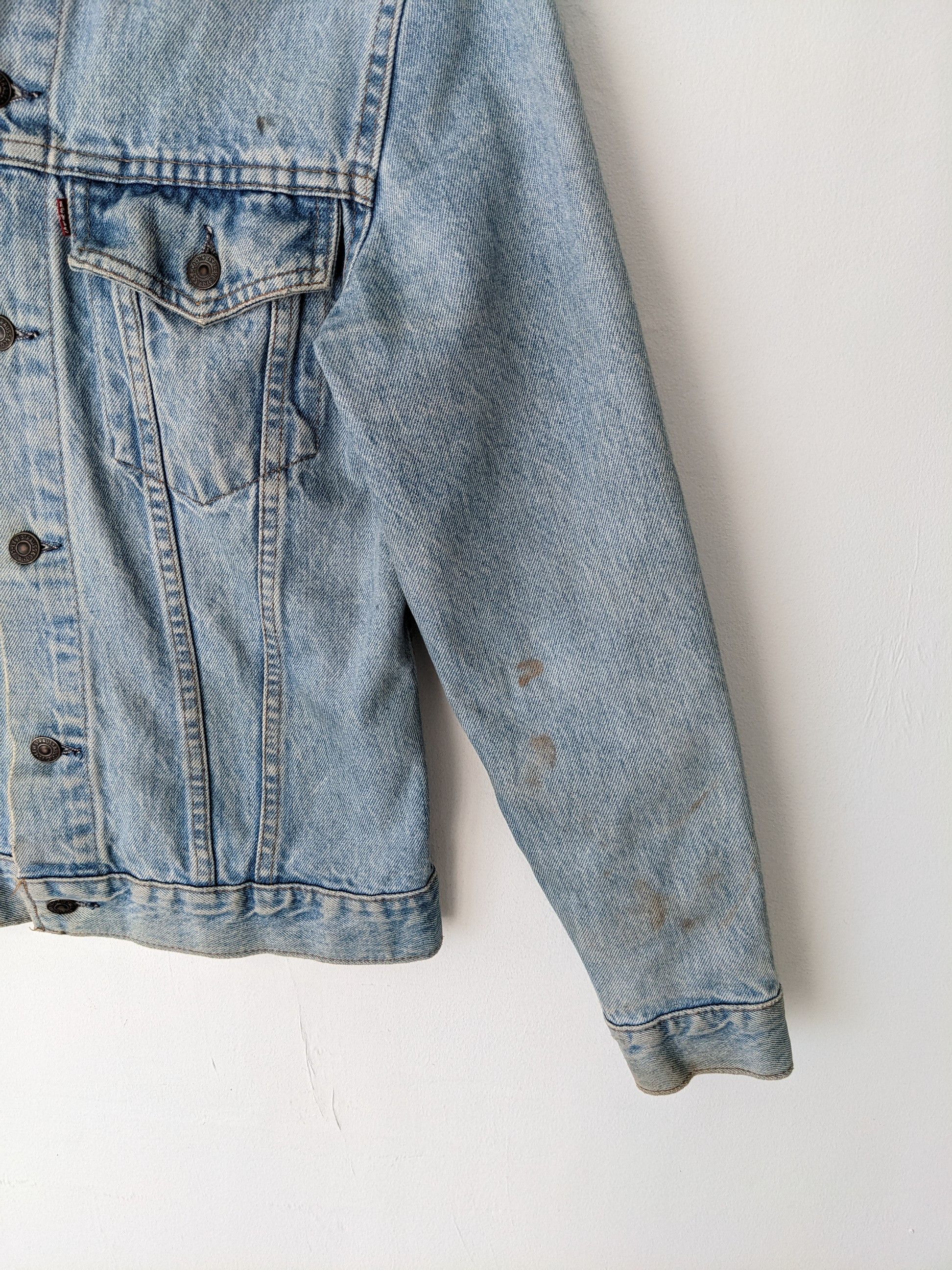 Japanese Brand × Levi's × Vintage Vintage Levis Denim Jacket Custom Made Size US S / EU 44-46 / 1 - 3 Thumbnail