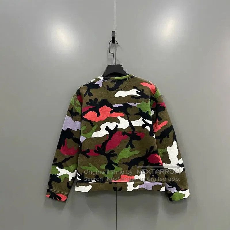 Valentino Valentino Multicolor Cotton Short Sleeve Sweatshirt . Size S / US 4 / IT 40 - 3 Thumbnail