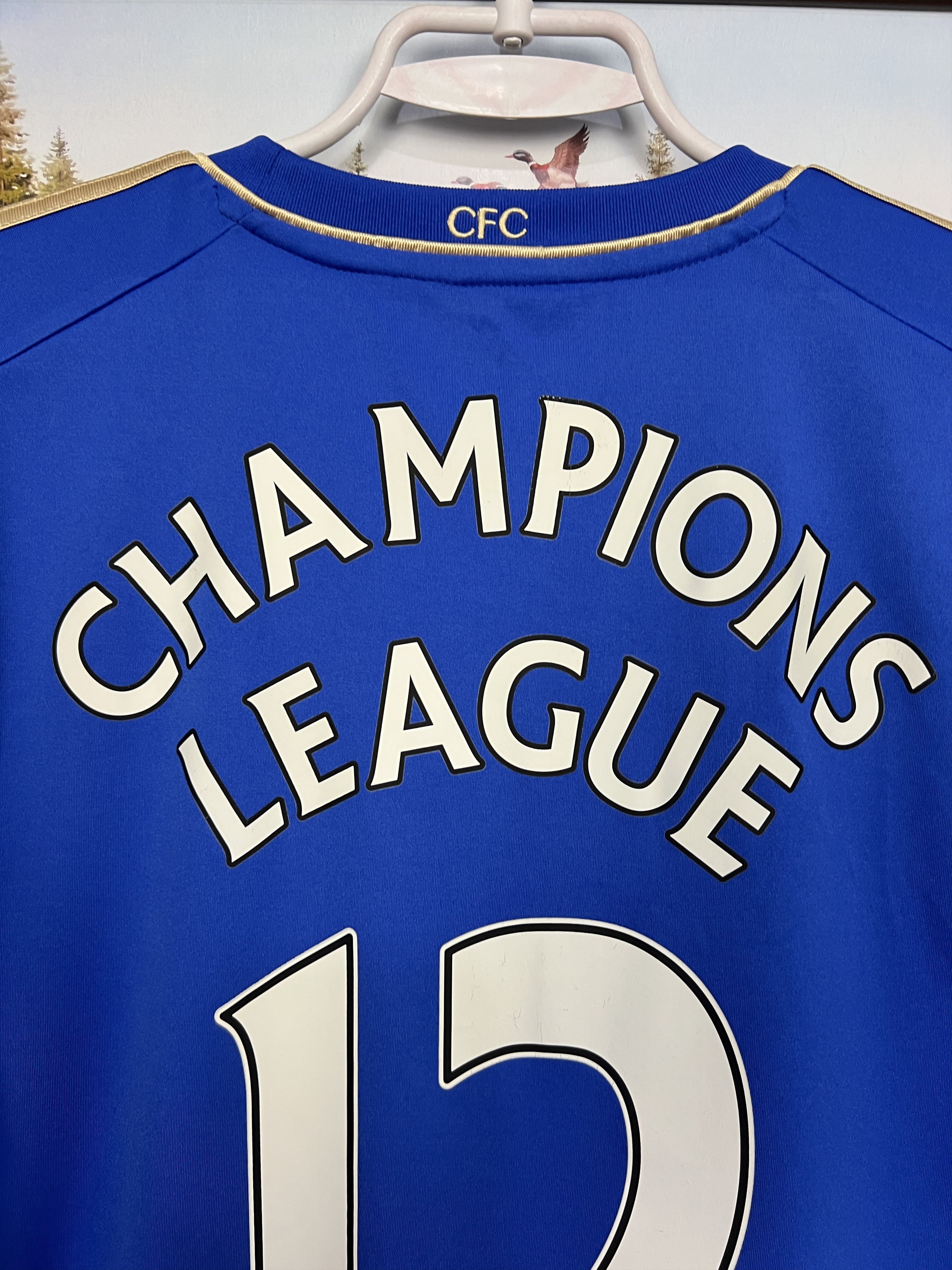 Adidas Chelsea Home football shirt 2012 #12 Champions Jersey Trikot Size US L / EU 52-54 / 3 - 10 Thumbnail