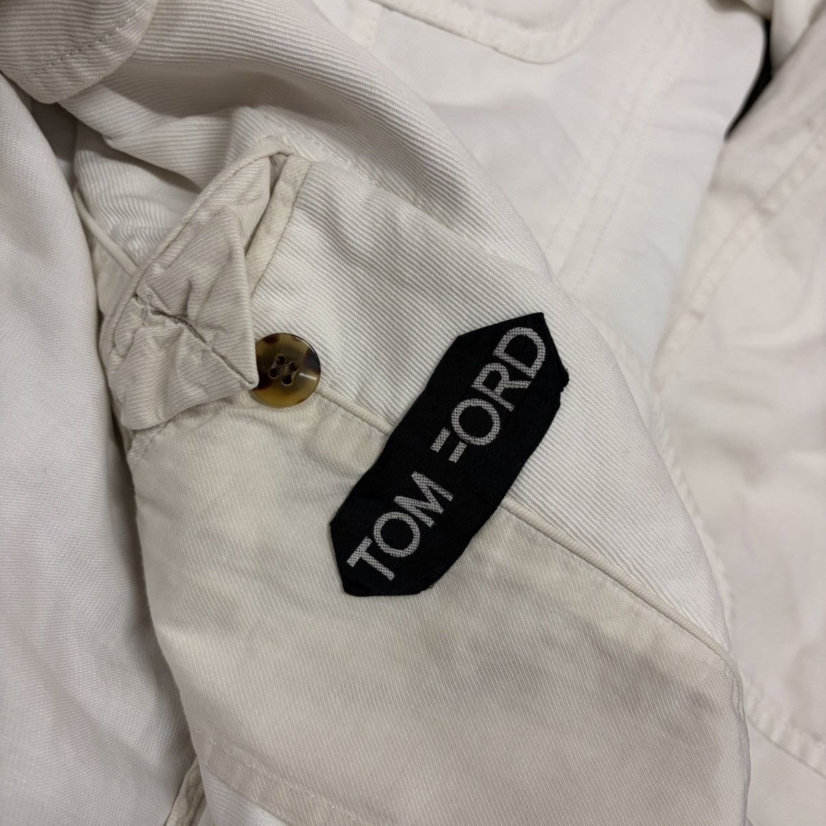Tom Ford Tom Ford Safari Jacket Rayon Cotton Size 54 Needs Repairs Size US L / EU 52-54 / 3 - 12 Thumbnail