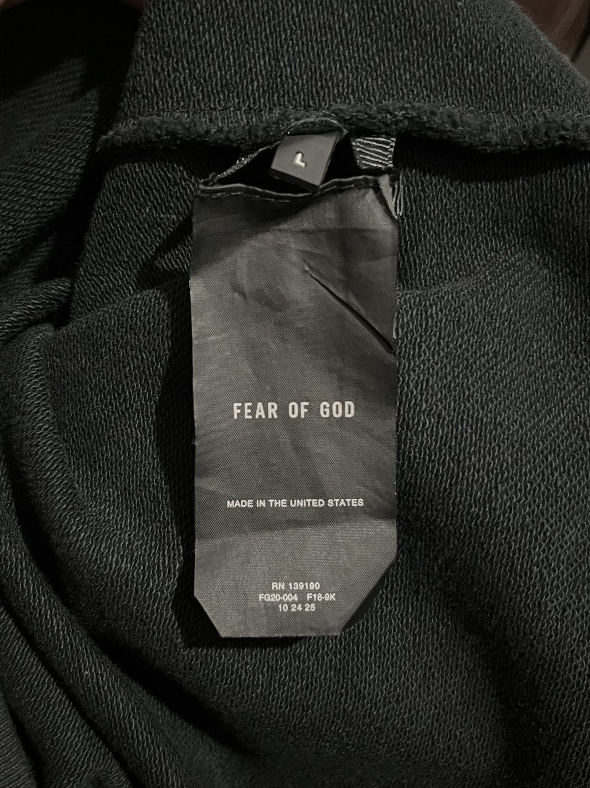 Essentials Fear of God Everyday Henley Hoodie Sixth Collection Size US L / EU 52-54 / 3 - 10 Thumbnail