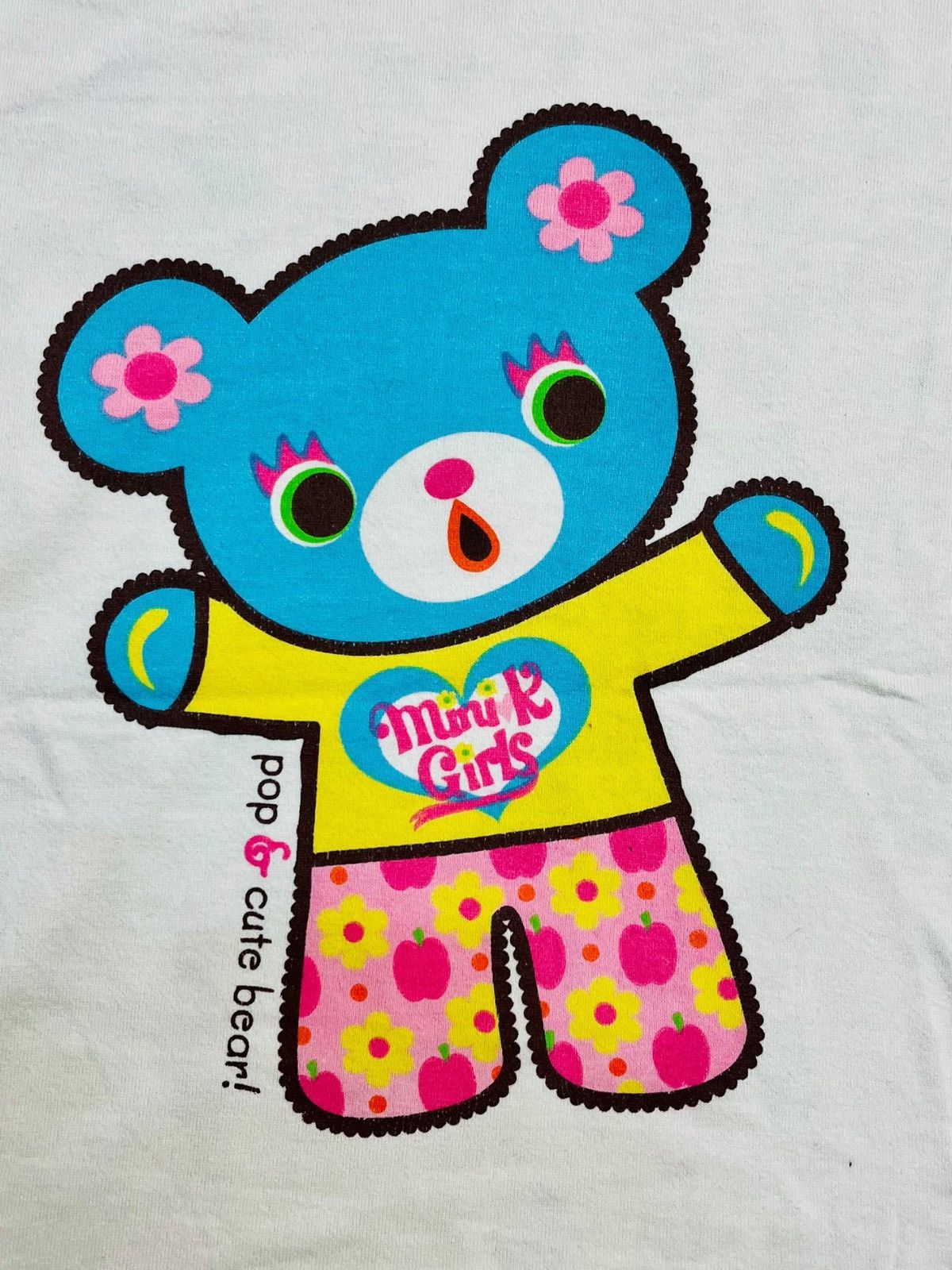 Angel Blue 2000s MINI K - Cute Bear Baby Tee Size S / US 4 / IT 40 - 6 Thumbnail