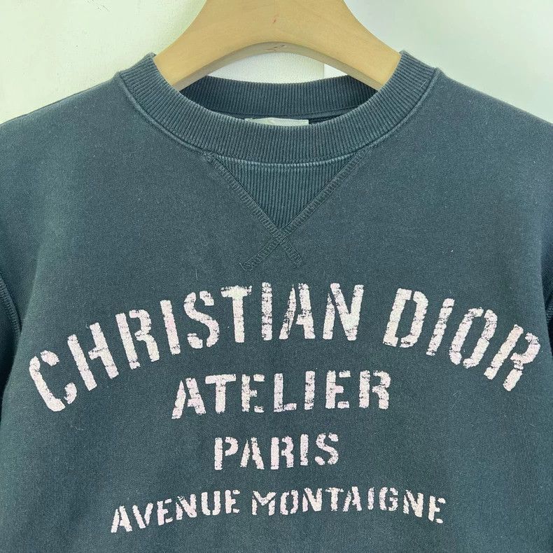 Dior Christian Dior Sweatshirt with Logo Design-2505 Size XS / US 0-2 / IT 36-38 - 5 Thumbnail