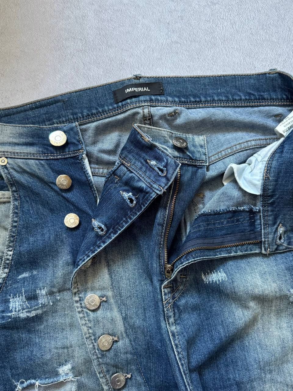 Imperial Vintage Imperial Y2K Distressed Denim Jeans Size US 30 / EU 46 - 5 Thumbnail