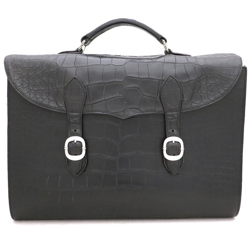Chrome Hearts Chrome Hearts Double Buckle Briefcase Size ONE SIZE - 1 Thumbnail