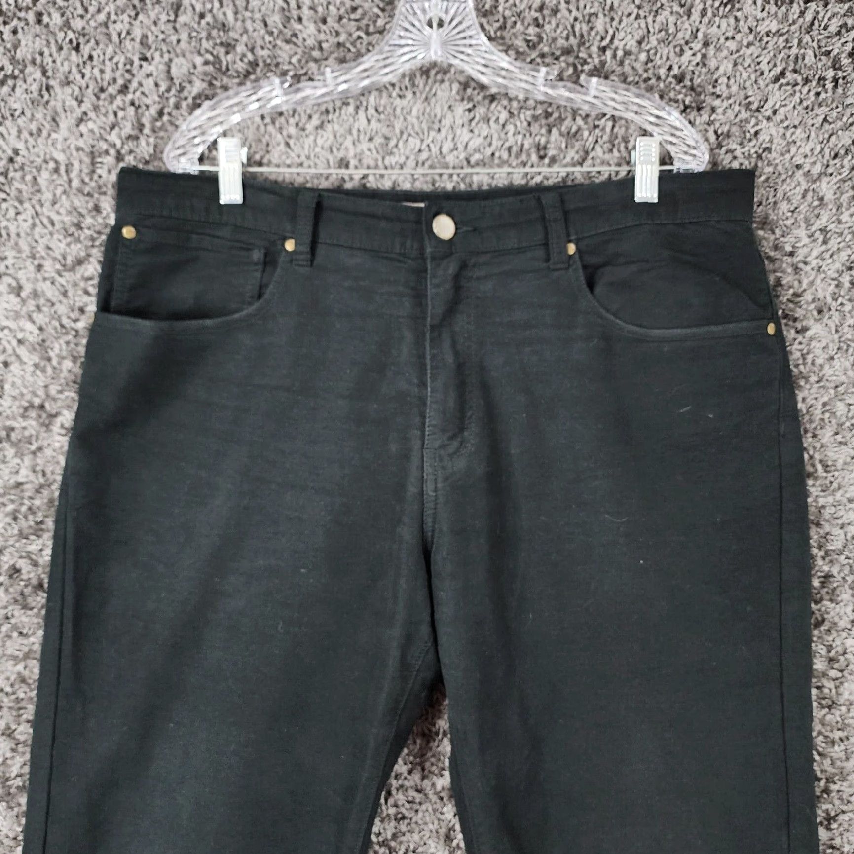 Cutter & Buck Cutter & Buck Mens Black Chino Straight Pants 38x34 Regular Size US 38 / EU 54 - 2 Thumbnail