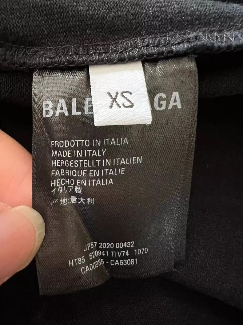 Balenciaga Balenciaga CREW short sleeves Size US XS / EU 42 / 0 - 5 Thumbnail