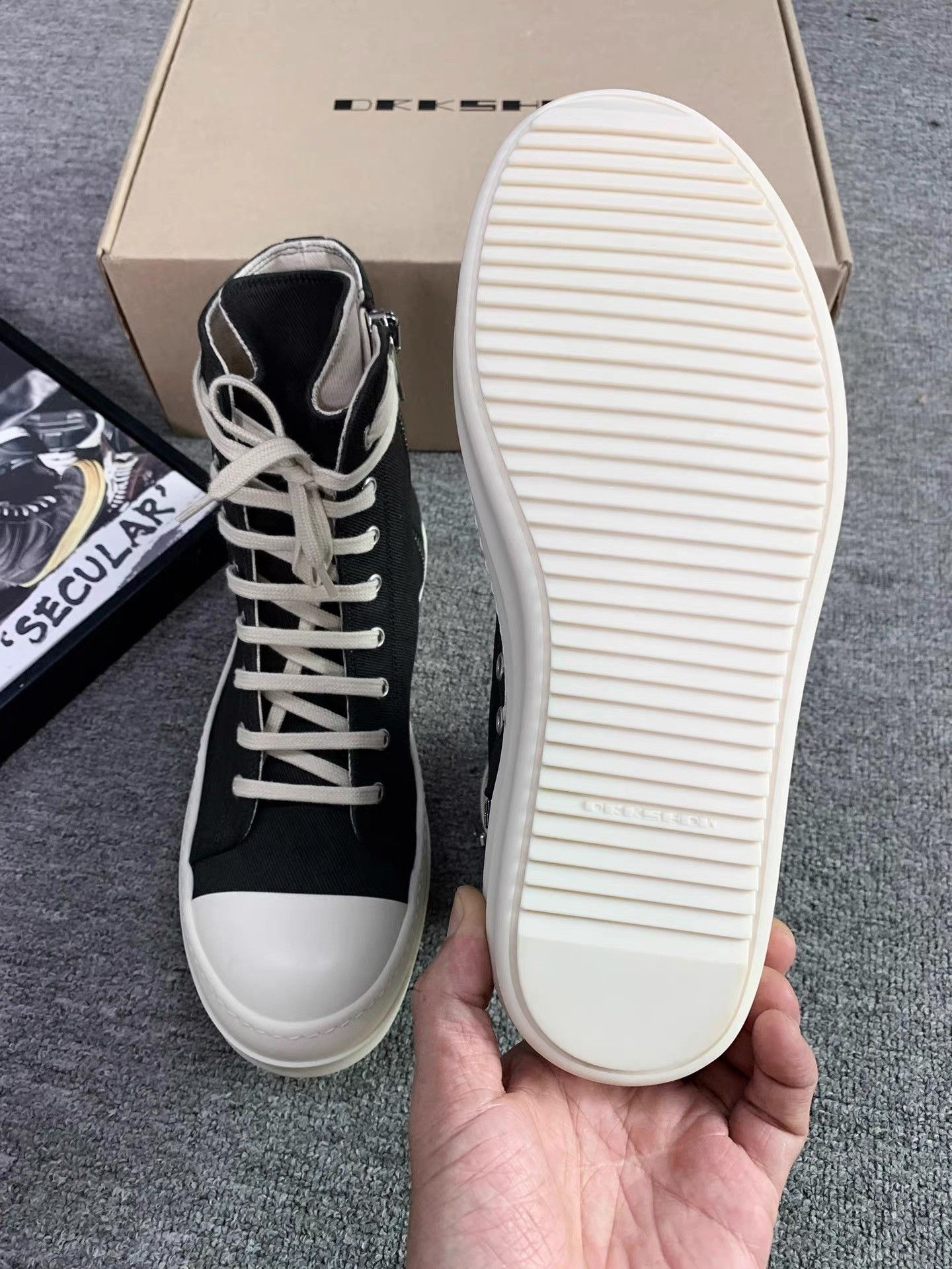 Rick Owens Rick Owens 25SS Big Converse K34 Size US 6 / IT 36 - 8 Thumbnail