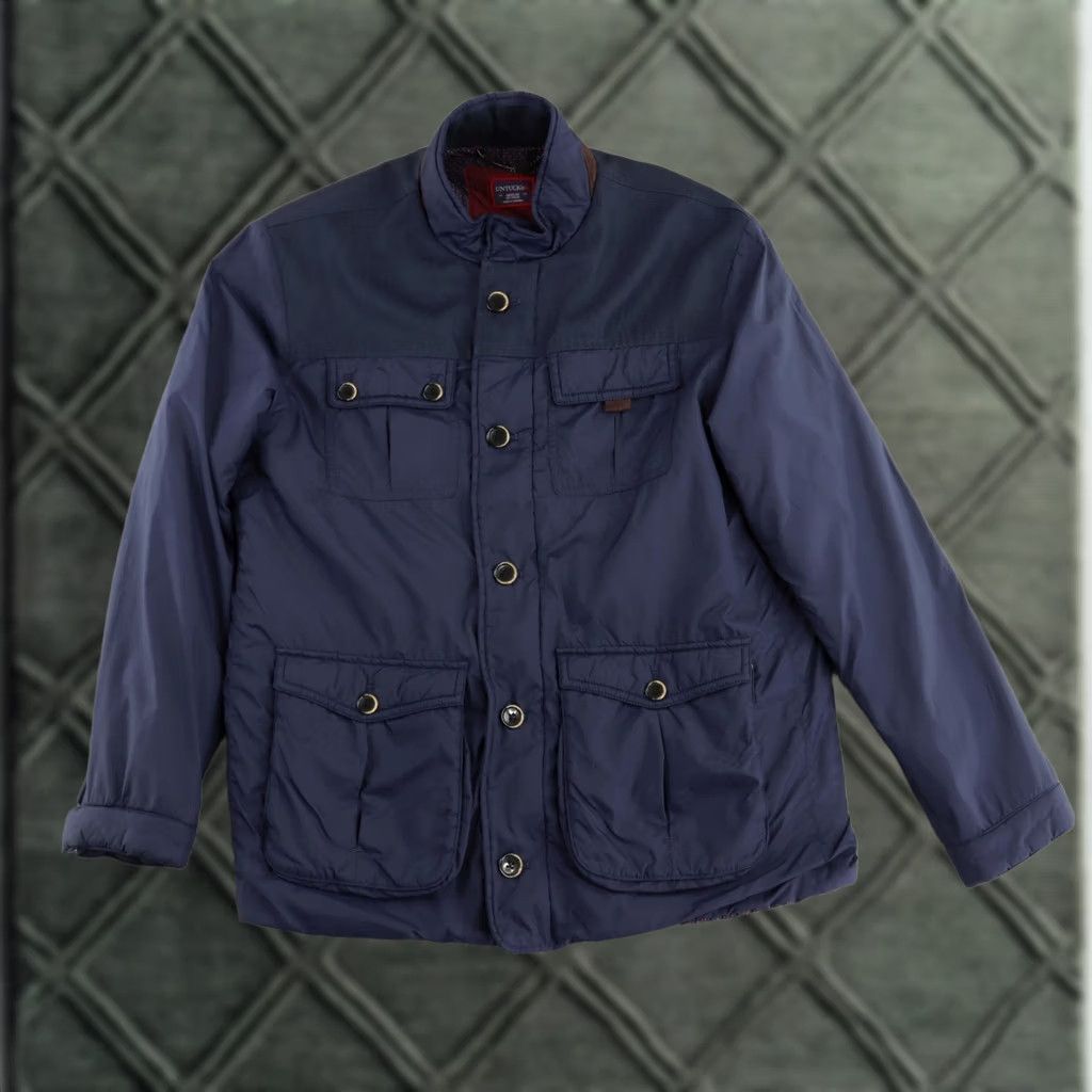 UNTUCKit UNTUCKit Adult Medium Lanson Blue FullZip Handsome Lightweight Utility Jacket Size US M / EU 48-50 / 2 - 1 Thumbnail