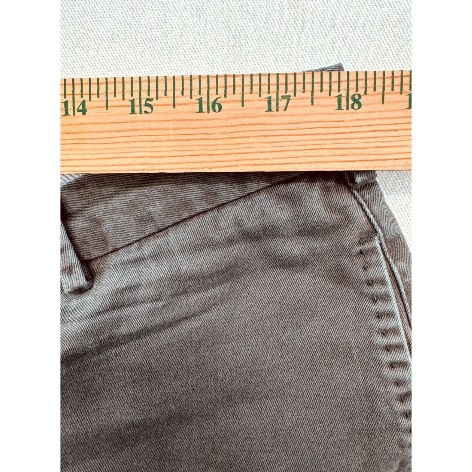 Peter Millar Peter Millar Mens Pants 36 Green 100% Cotton Style MF14B84 Chino Straight Front Flat Pocket Inseam 32 Size US 36 / EU 52 - 4 Thumbnail