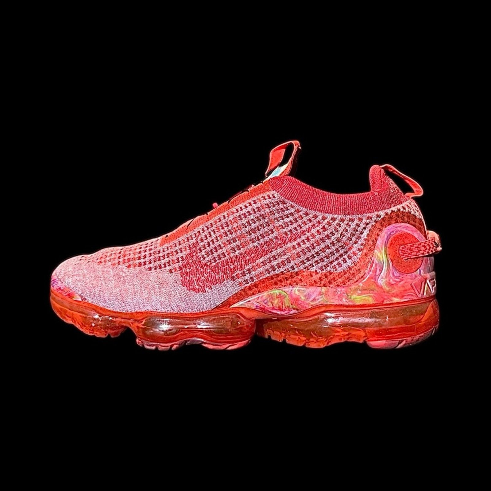Nike Nike Air Vapormax 2020 Flyknit Team Red Size US 10 / EU 43 - 1 Thumbnail