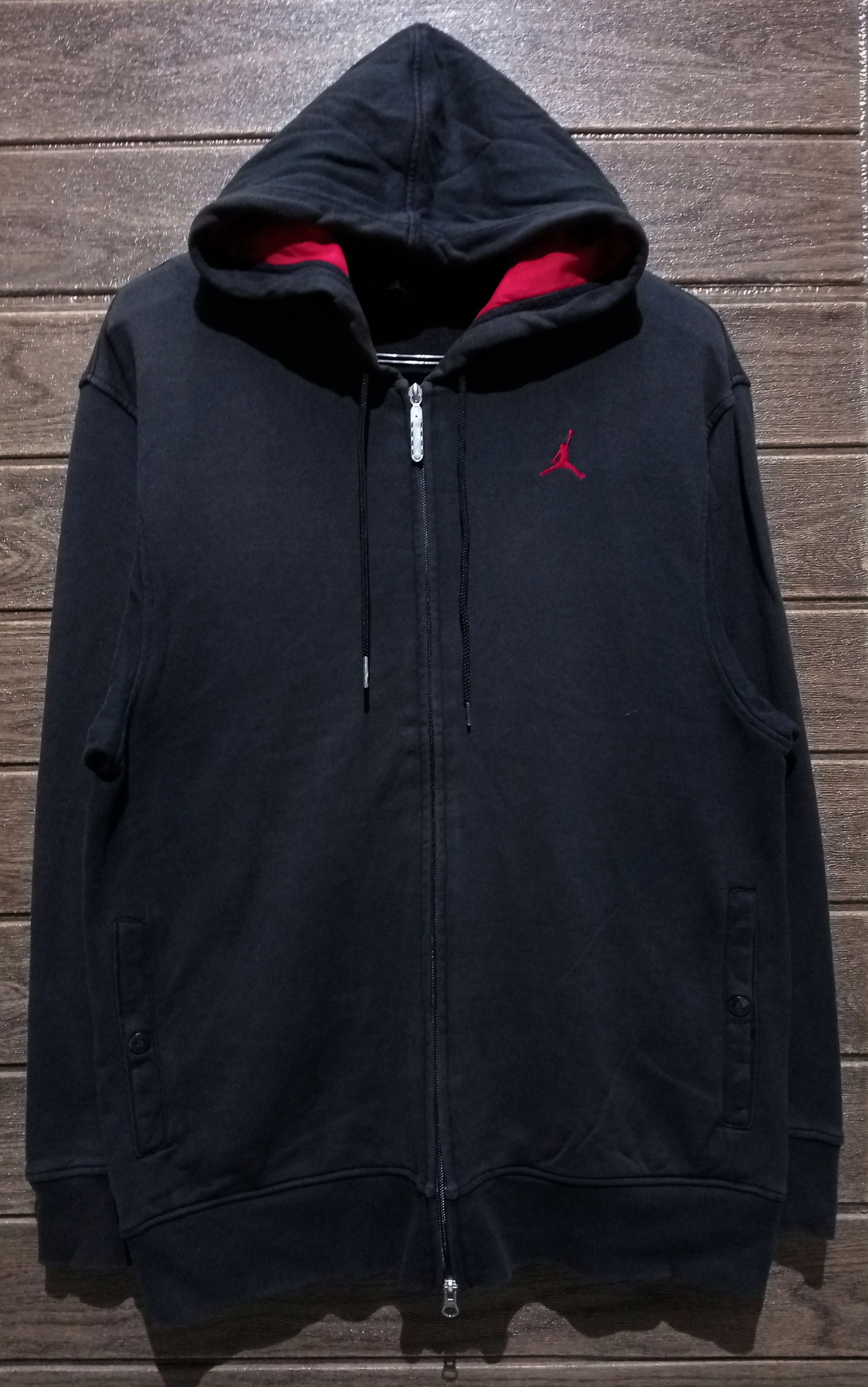 Jordan Brand Vintage Sunfaded Air Jordan Pullover Hoodie Size US M / EU 48-50 / 2 - 2 Thumbnail