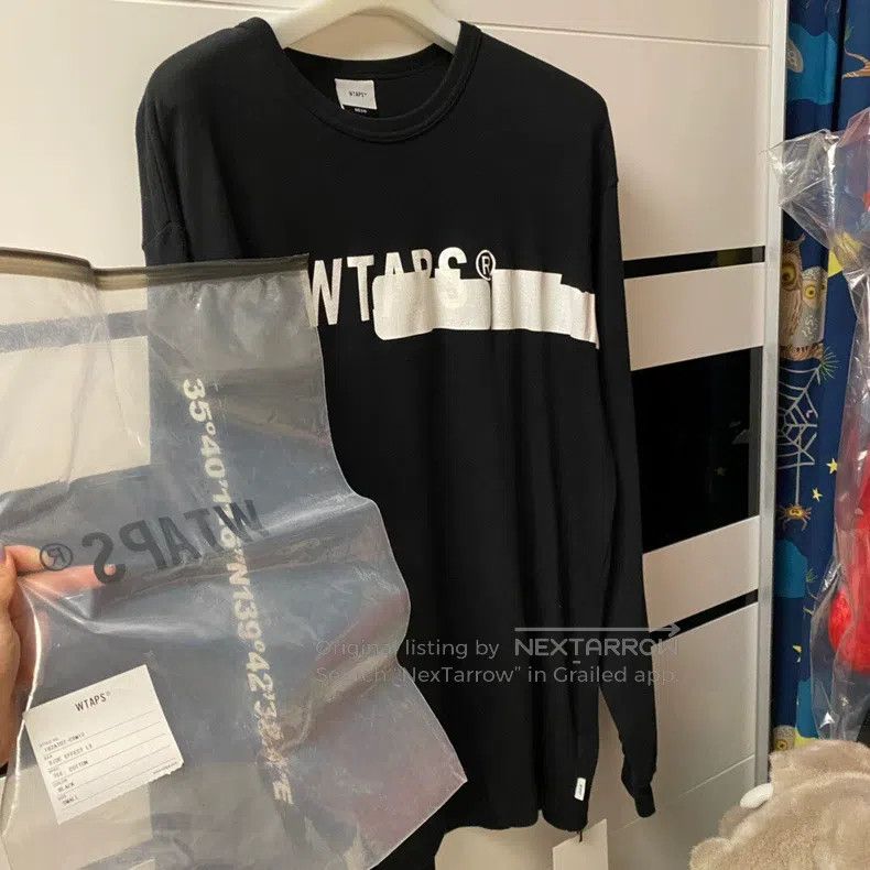 Wtaps Wtaps Long black T-shirt Size US S / EU 44-46 / 1 - 1 Thumbnail