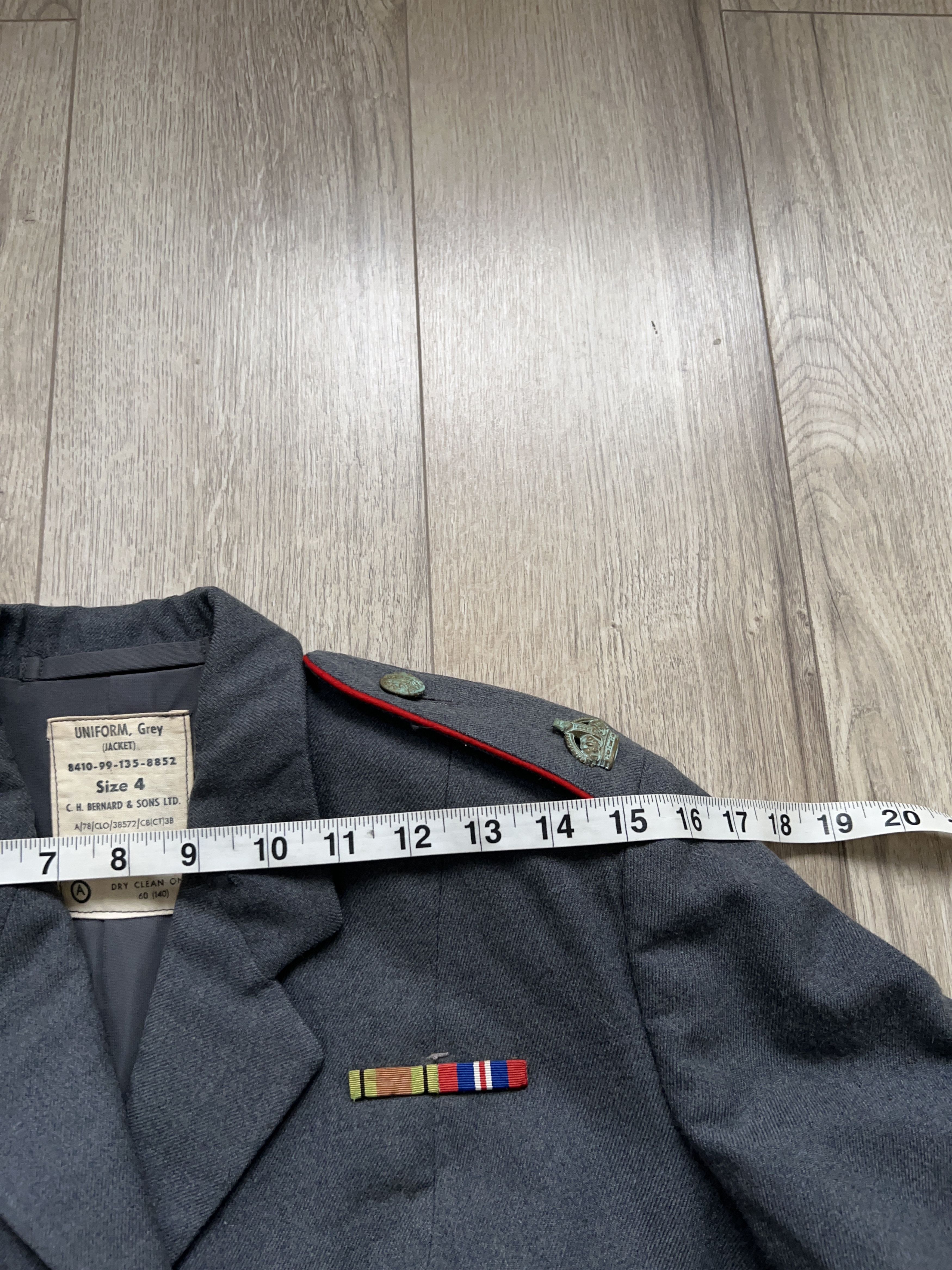 Vintage QARANC Royal Nursing Corps Uniform Jacket C.H. Bernard Sons Size ONE SIZE - 10 Thumbnail