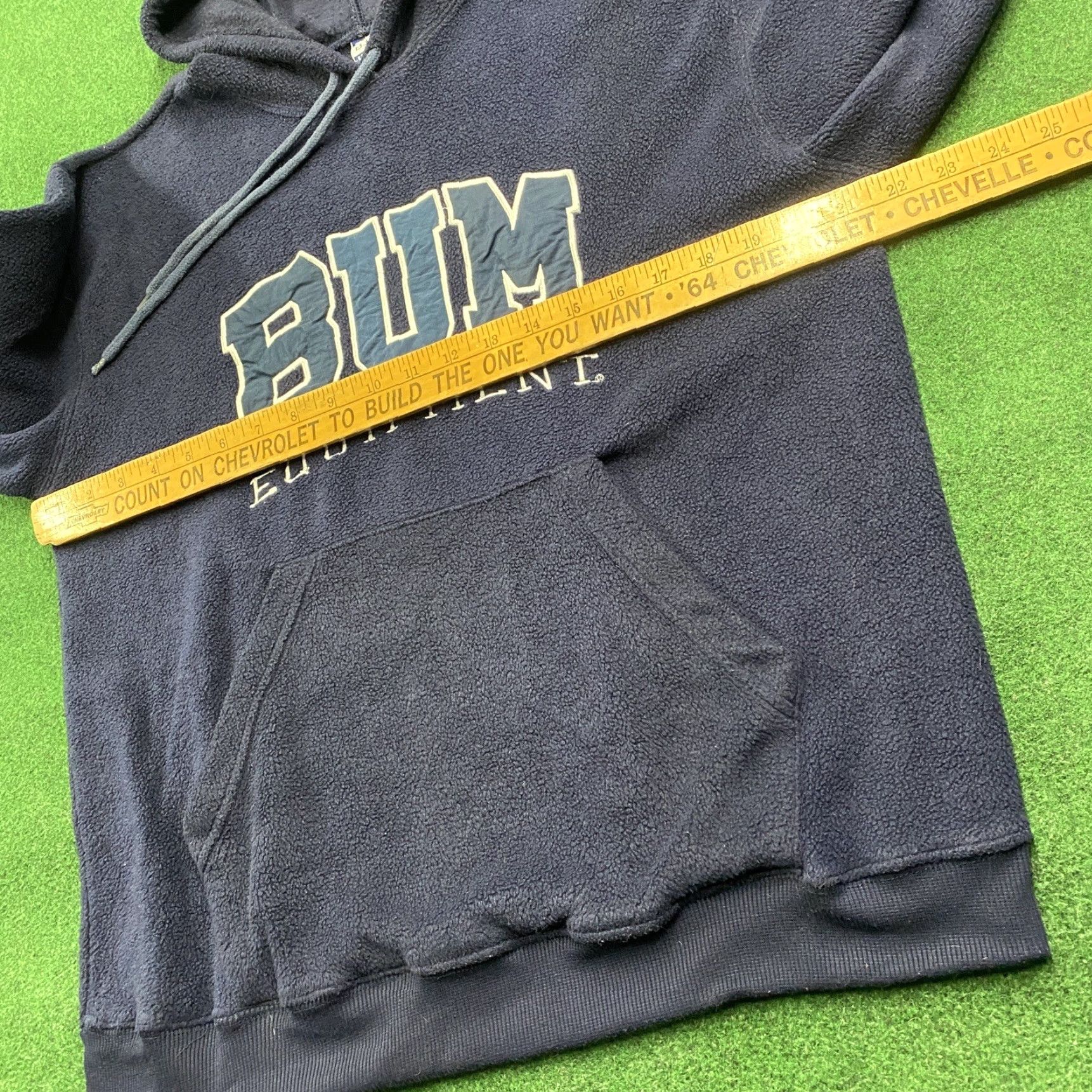 Equipment VINTAGE BUM Equipment Hoodie Mens S Blue Y2K Surf Grunge Pullover Sweatshirt Size US S / EU 44-46 / 1 - 5 Thumbnail