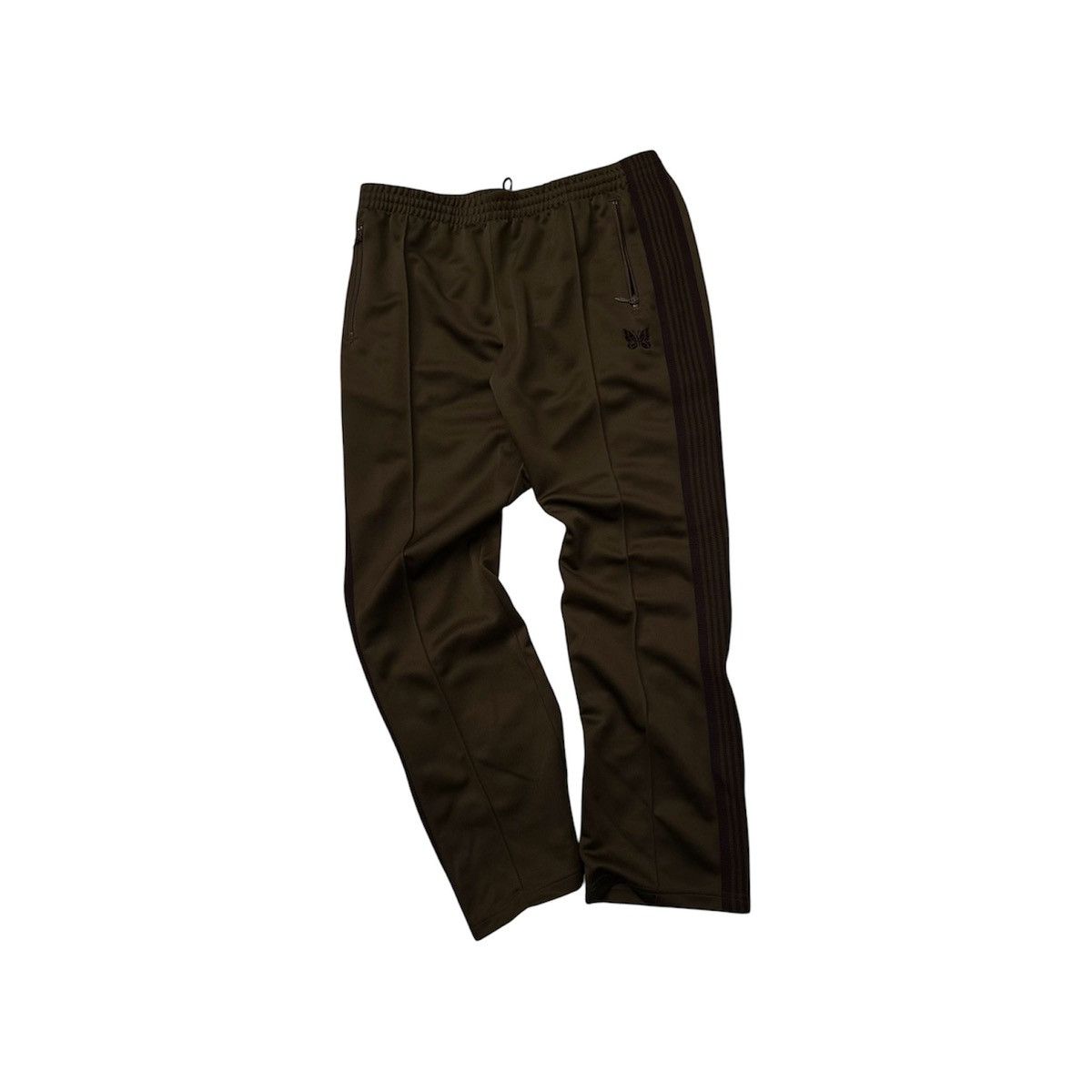 Needles Needles Track Pants (Dark Olive/Military Green) Size US 36 / EU 52 - 1 Thumbnail