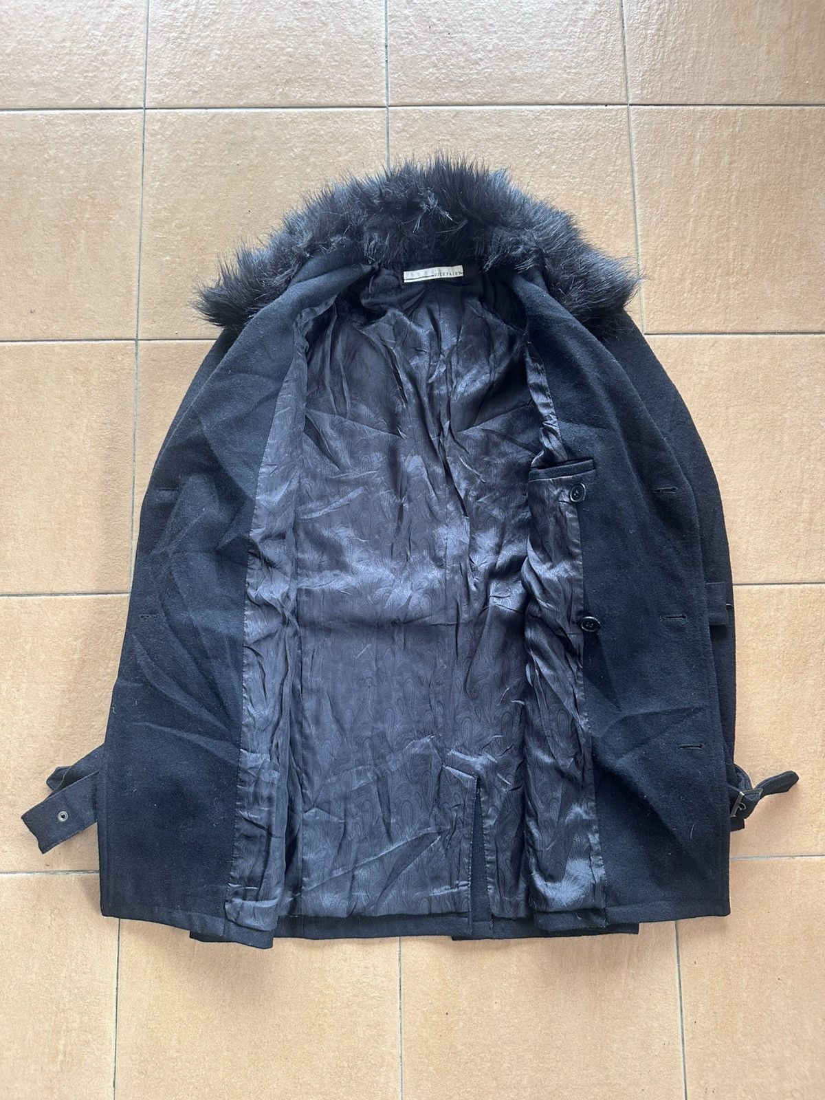 If Six Was Nine Rare! Vice Fairy Wool Fur Trench Coat Size US S / EU 44-46 / 1 - 7 Thumbnail