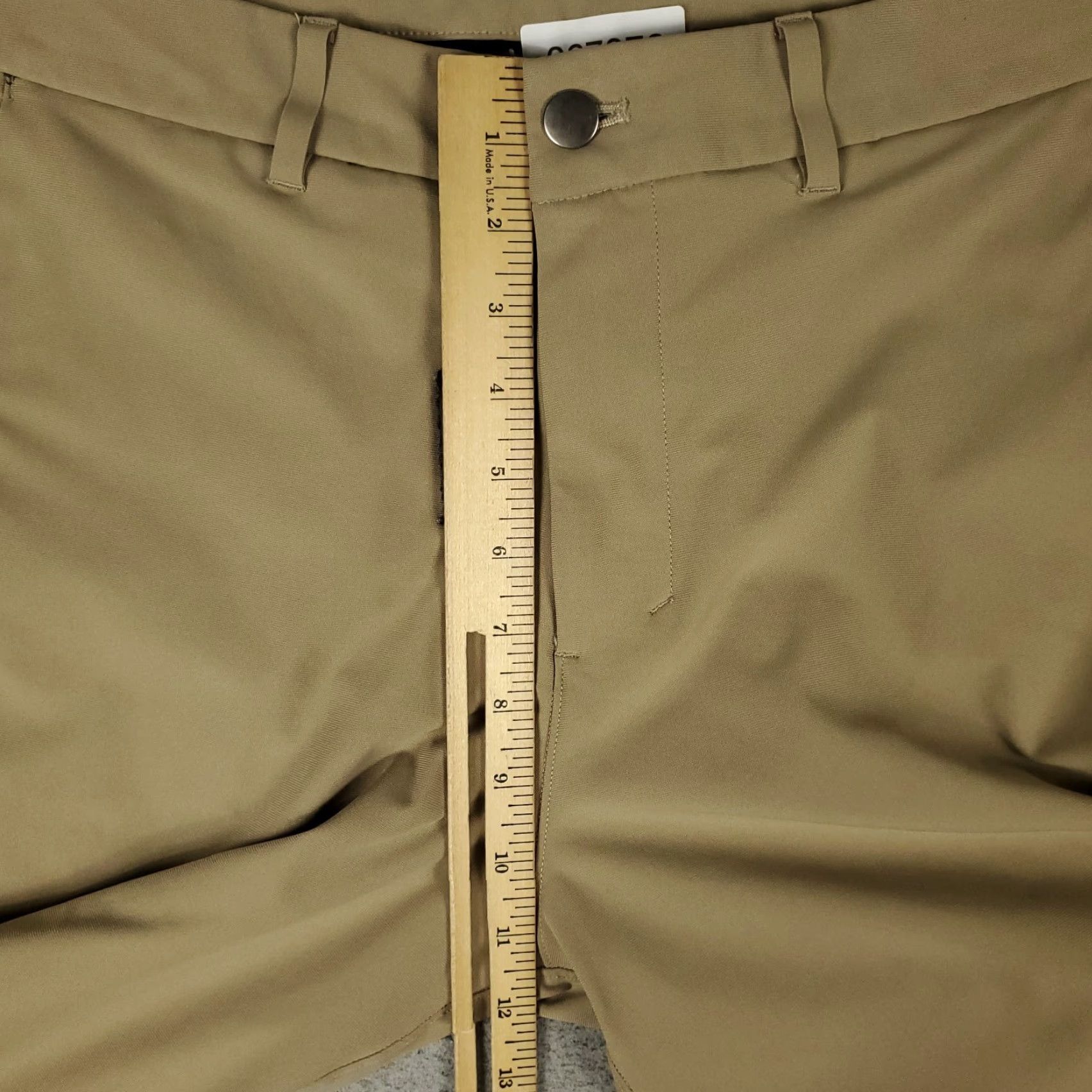 Lululemon Lululemon Pants Mens 33x26 Beige Chino Straight Pocket Slash Flat Front Regular Pant Size US 33 - 4 Thumbnail
