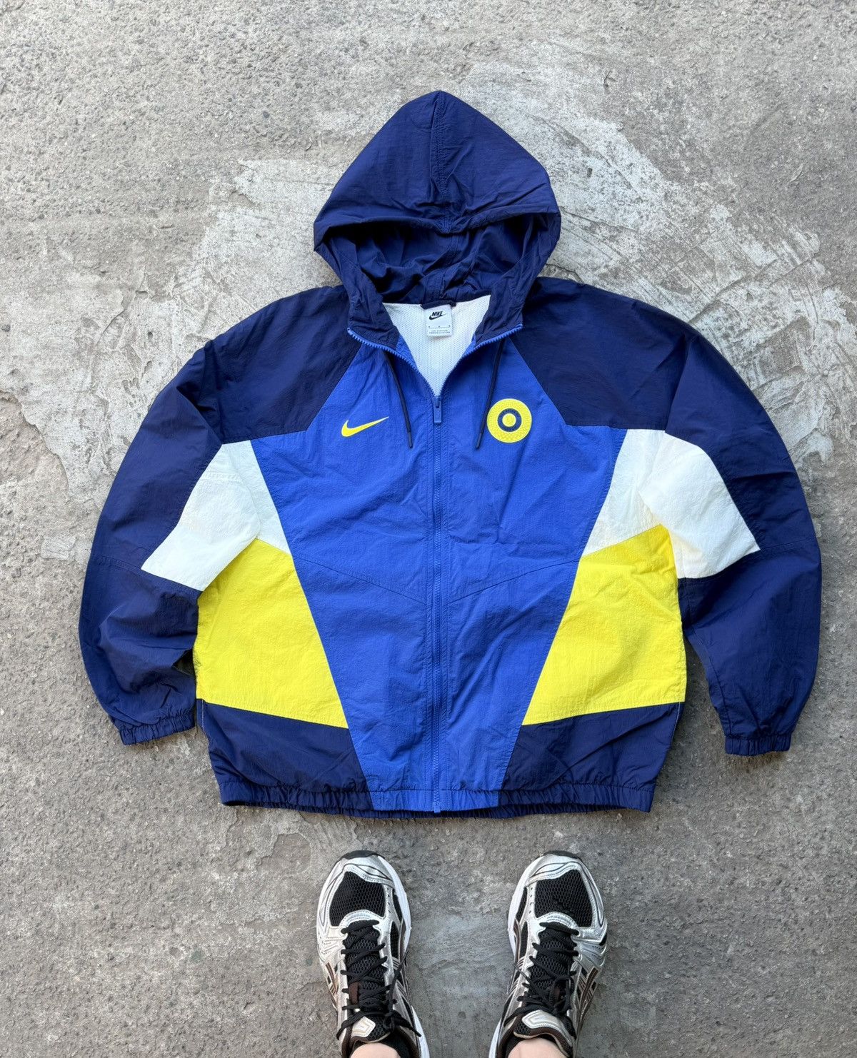 Nike Nike Y2K Chelsea Track Soccer Nylon Blokecore Drill Jacket Size US M / EU 48-50 / 2 - 2 Thumbnail