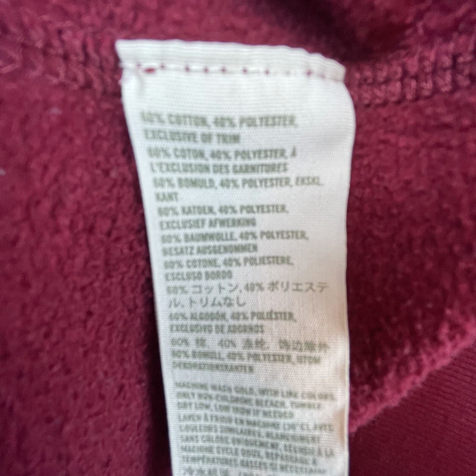Hollister Hollister California Hoodie Mens M Red 3D Arm Full Zip Y2K Size US M / EU 48-50 / 2 - 7 Thumbnail