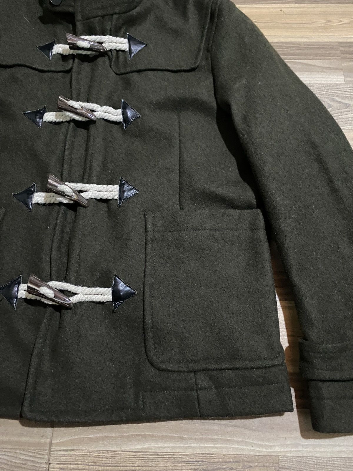 Tete Homme KAZUTAKA KATOH TETE DUE HOMME DUFFLE WOOL JACKET Size US M / EU 48-50 / 2 - 5 Thumbnail