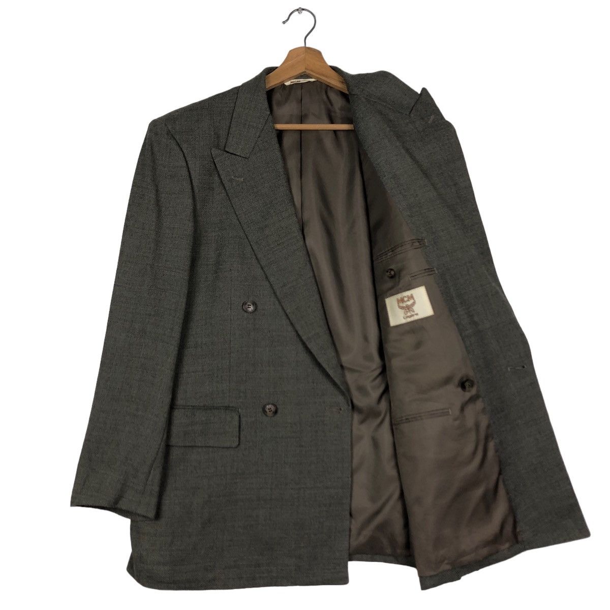 Japanese Brand 🔥Vintage MCM Legere Double Breast Coats Jackets Size US M / EU 48-50 / 2 - 11 Thumbnail
