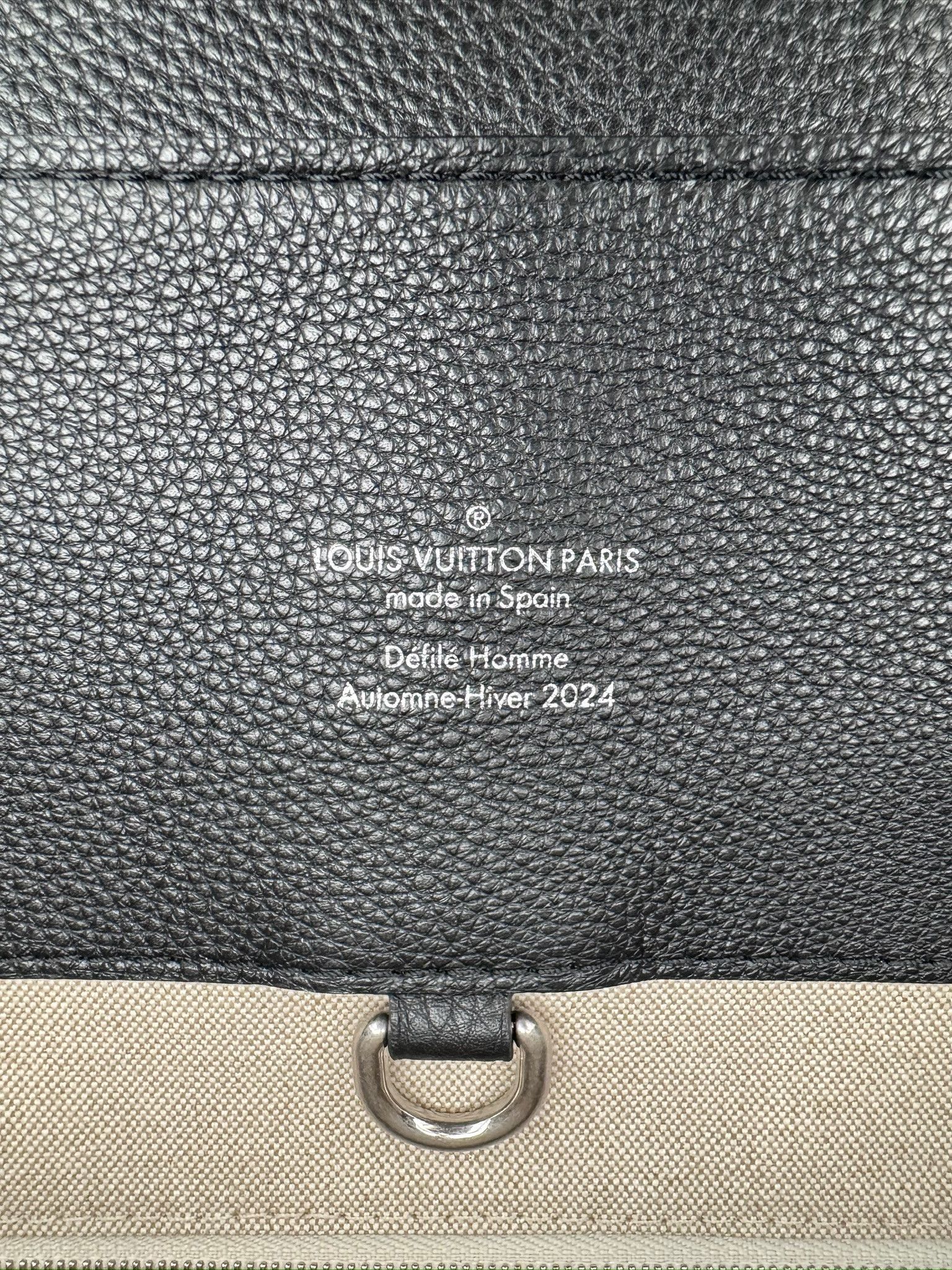 Louis Vuitton 2024 Louis Vuitton Steamer 40 Black Leather Size ONE SIZE - 9 Thumbnail