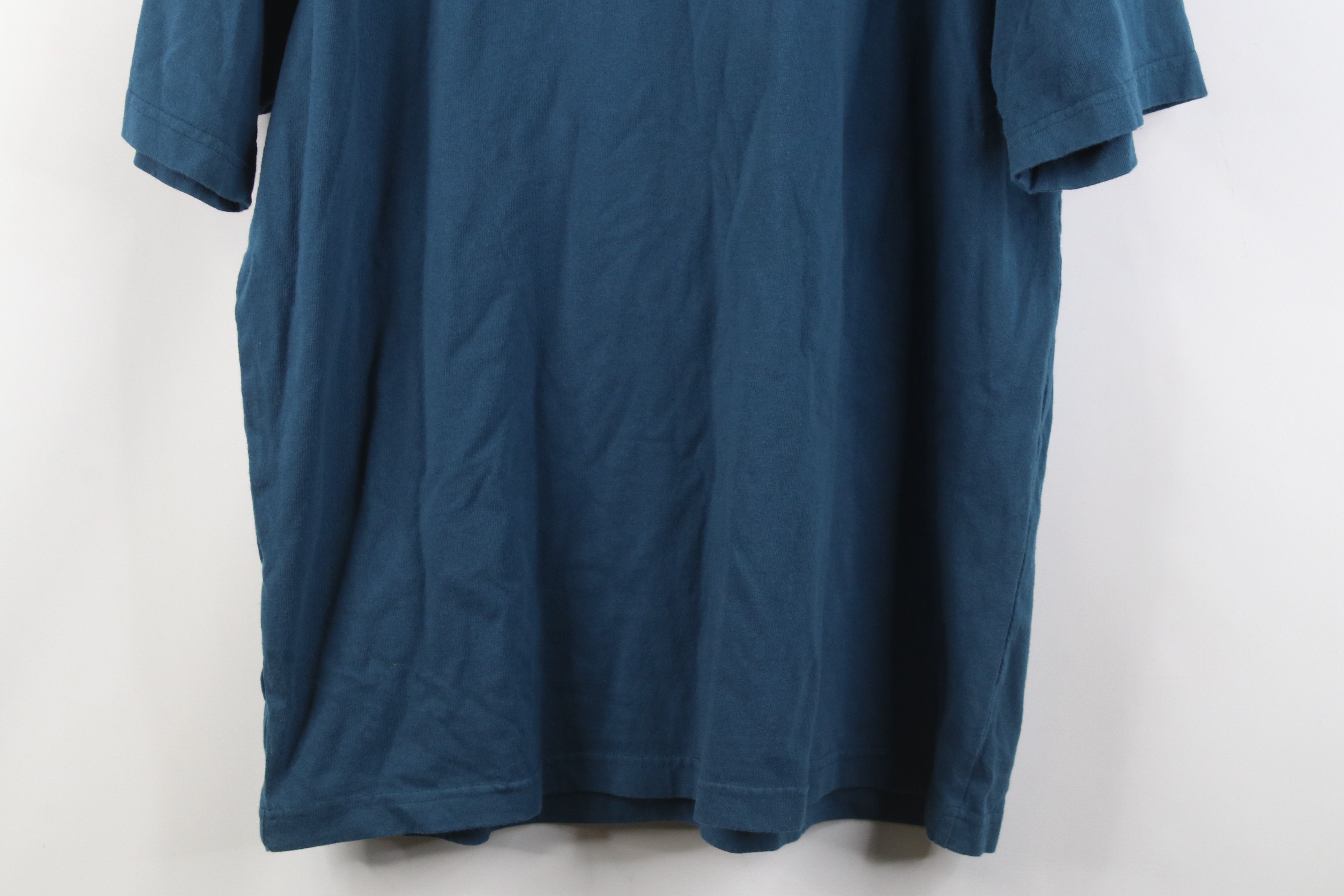 Carhartt Vintage Y2K Carhartt Original Fit Pocket T-Shirt Blue Cotton Size US L / EU 52-54 / 3 - 15 Thumbnail