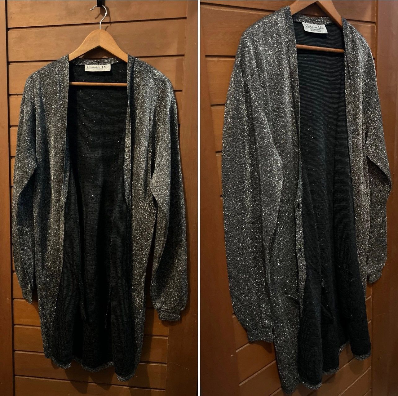 Dior 🔥Vintage Christian Dior🔥 Long Knit Cardigan Pret-a-Porter Size M / US 6-8 / IT 42-44 - 6 Thumbnail
