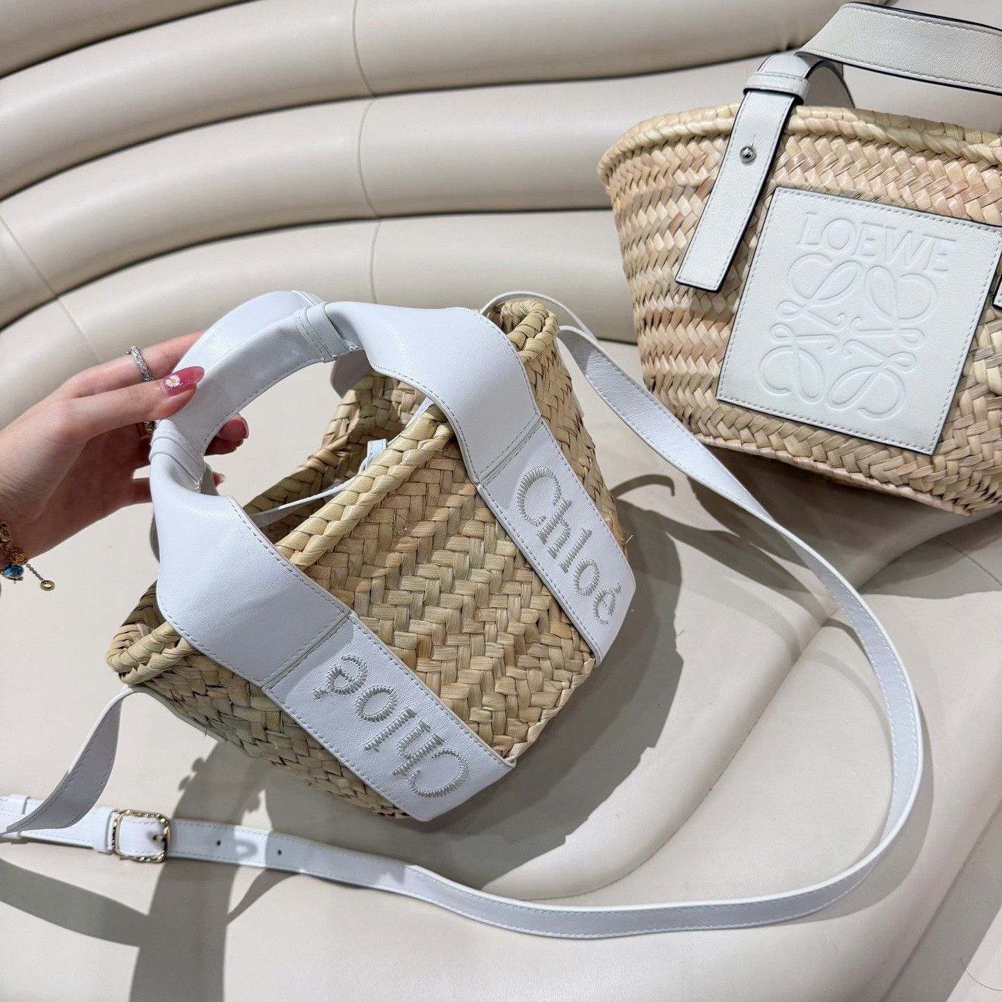 Chloe Chloe Basket Shoulder Handbag Size ONE SIZE - 1 Thumbnail