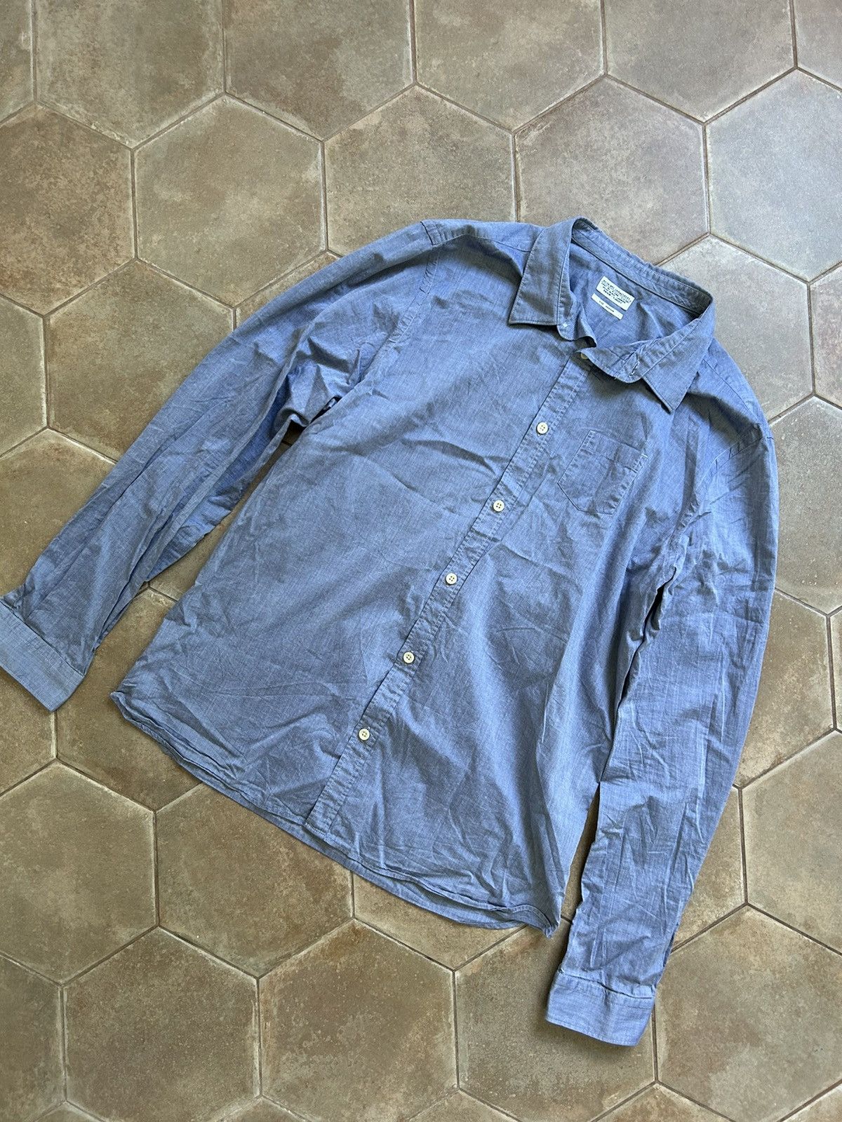 Allsaints × Japanese Brand ALLSAINTS COTTON SHIRT Size US M / EU 48-50 / 2 - 2 Thumbnail